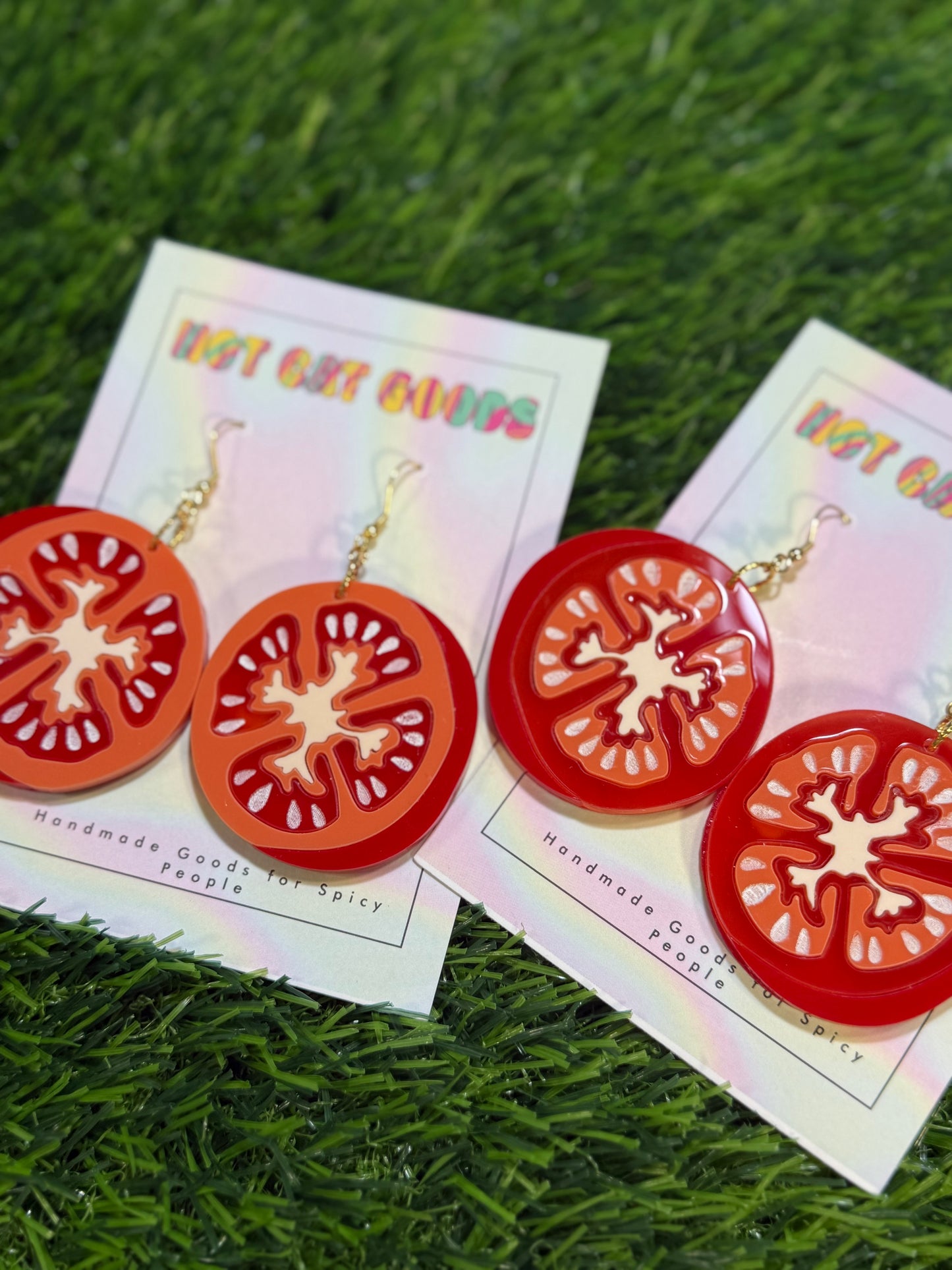 Tomato Earrings (Light Version)