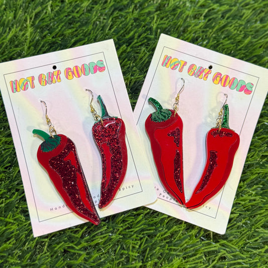 Chili Pepper Earrings