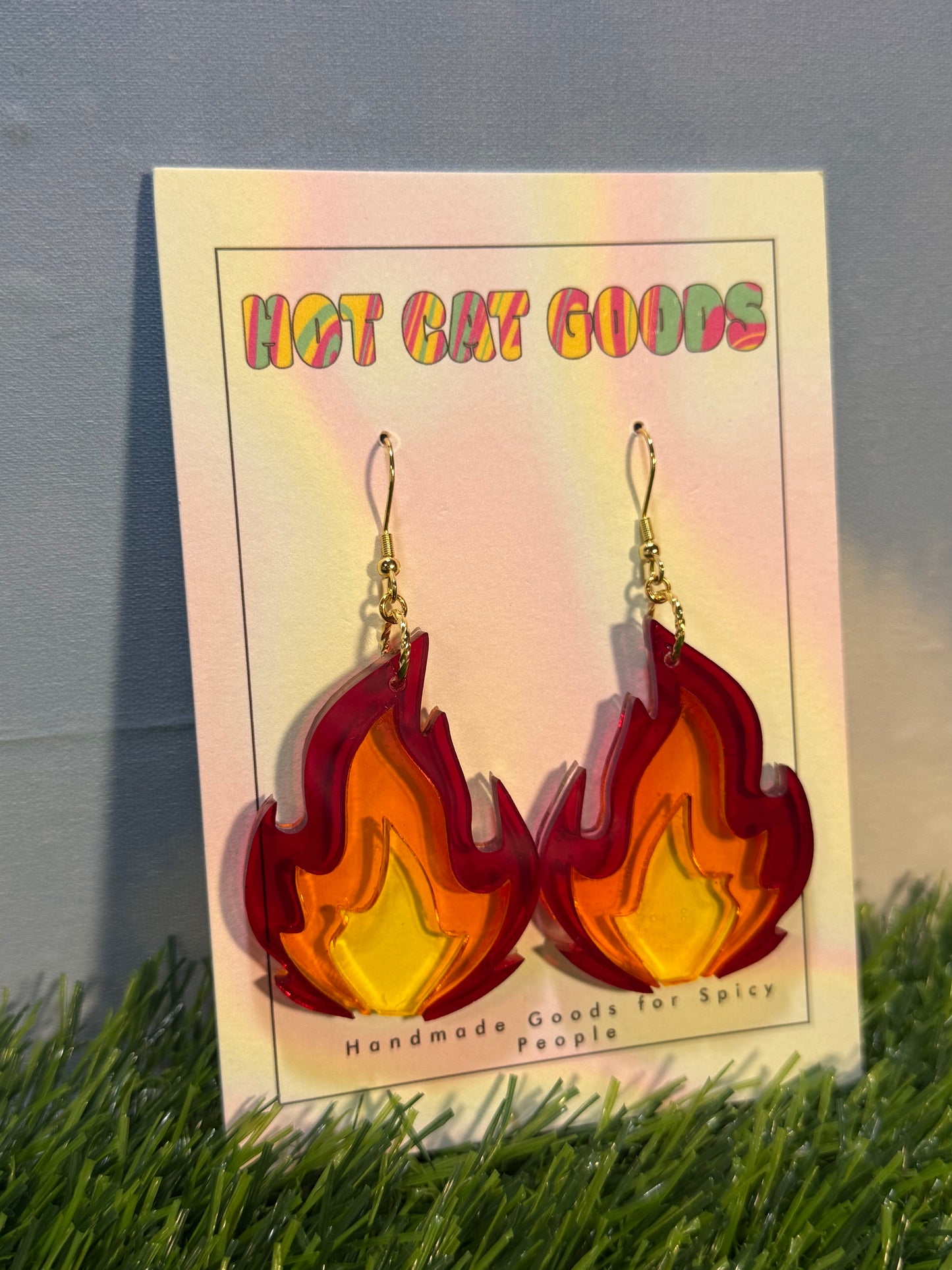 Flame Earrings