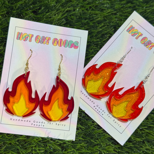 Flame Earrings