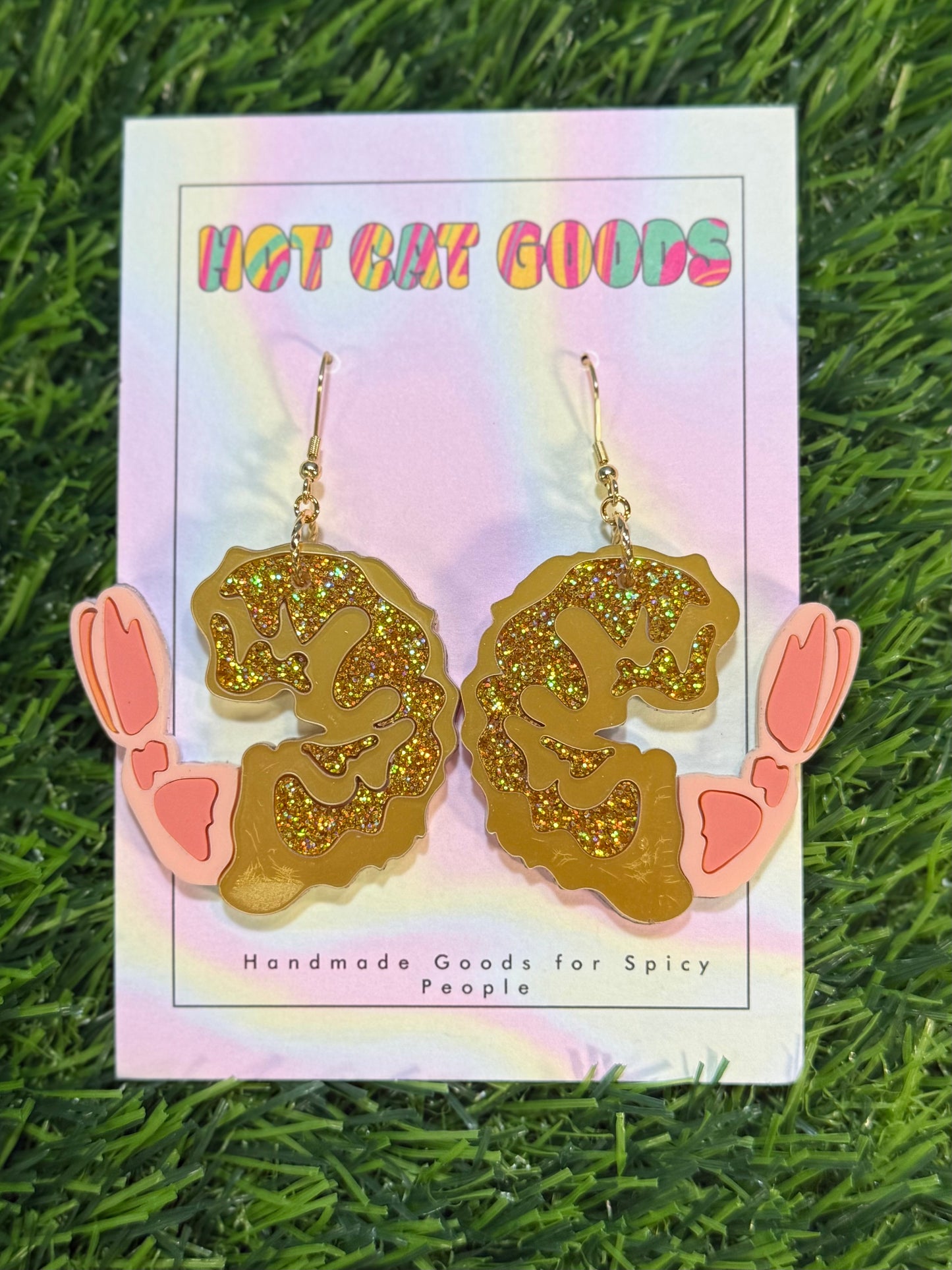 Fried Skrimp Earrings