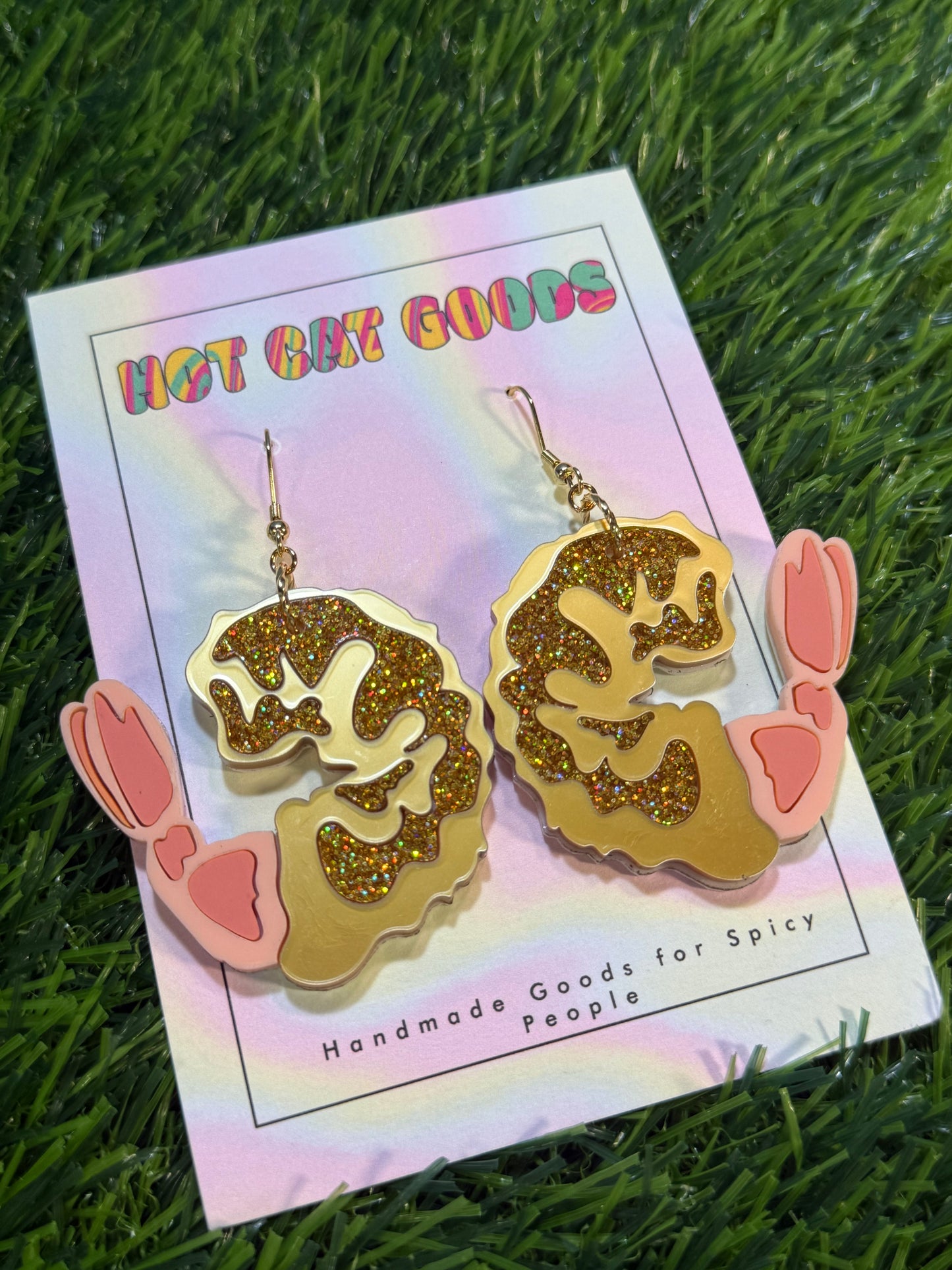 Fried Skrimp Earrings