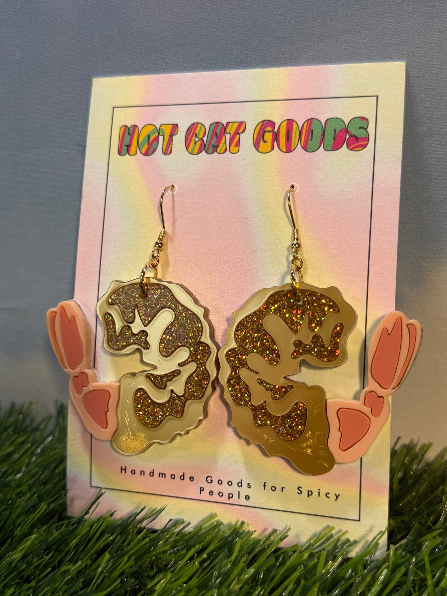 Fried Skrimp Earrings