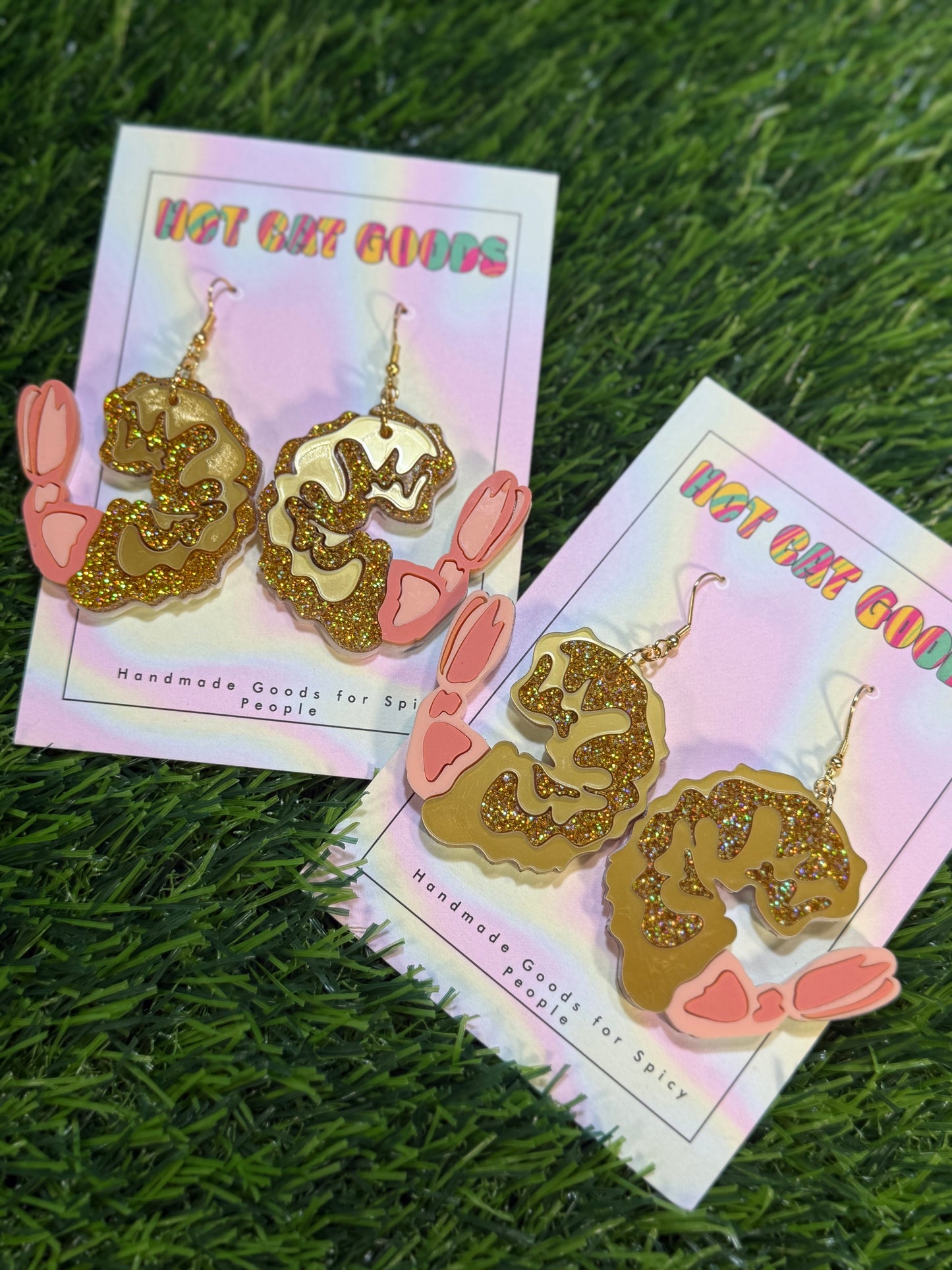 Fried Skrimp Earrings