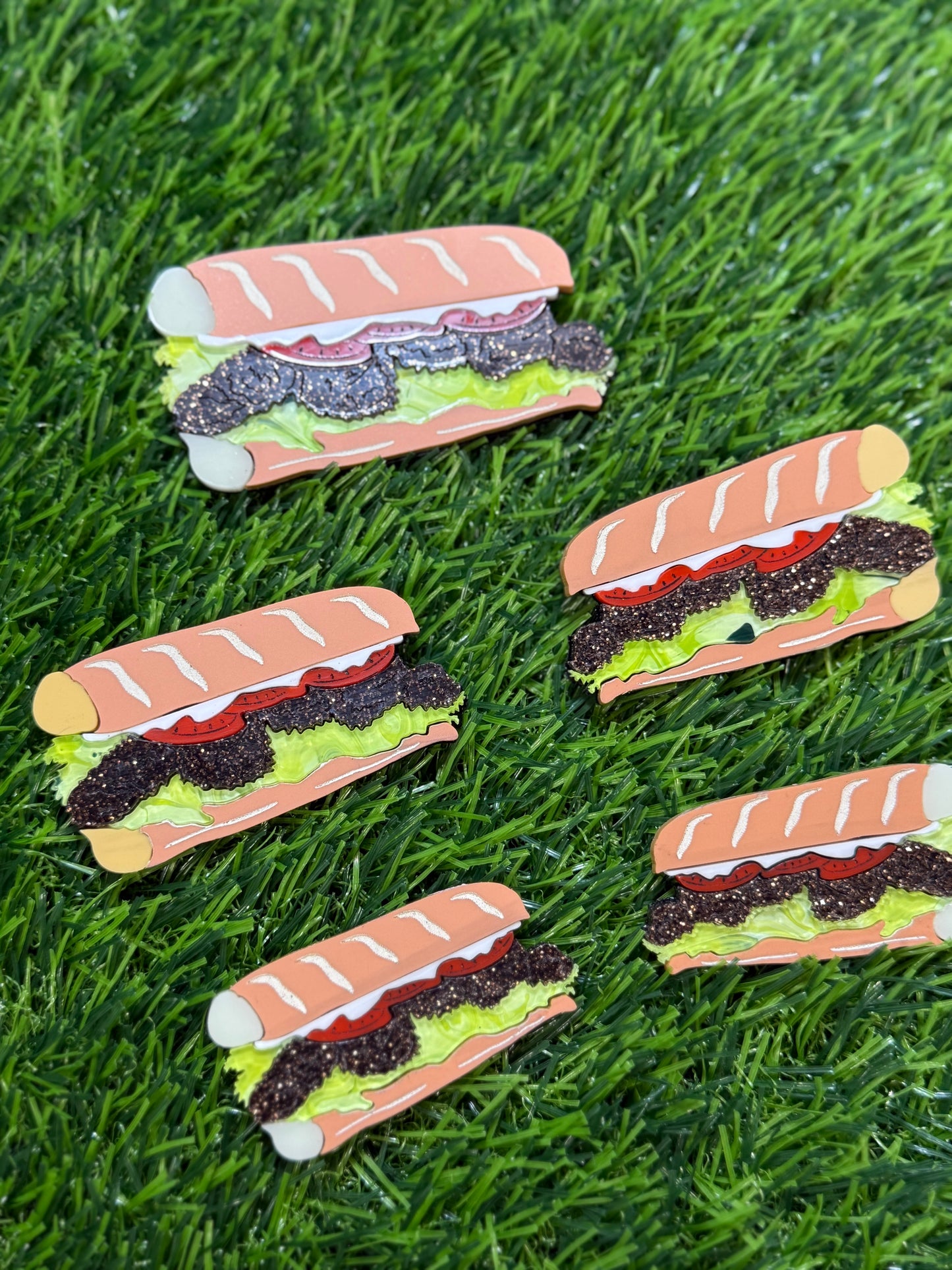 Roast Beef Poboy Pin