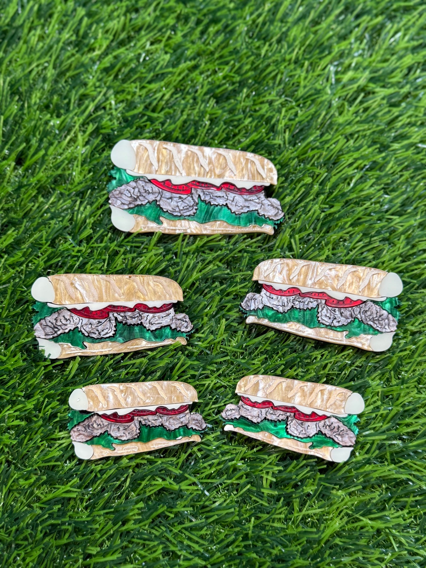 Roast Beef Poboy Pin