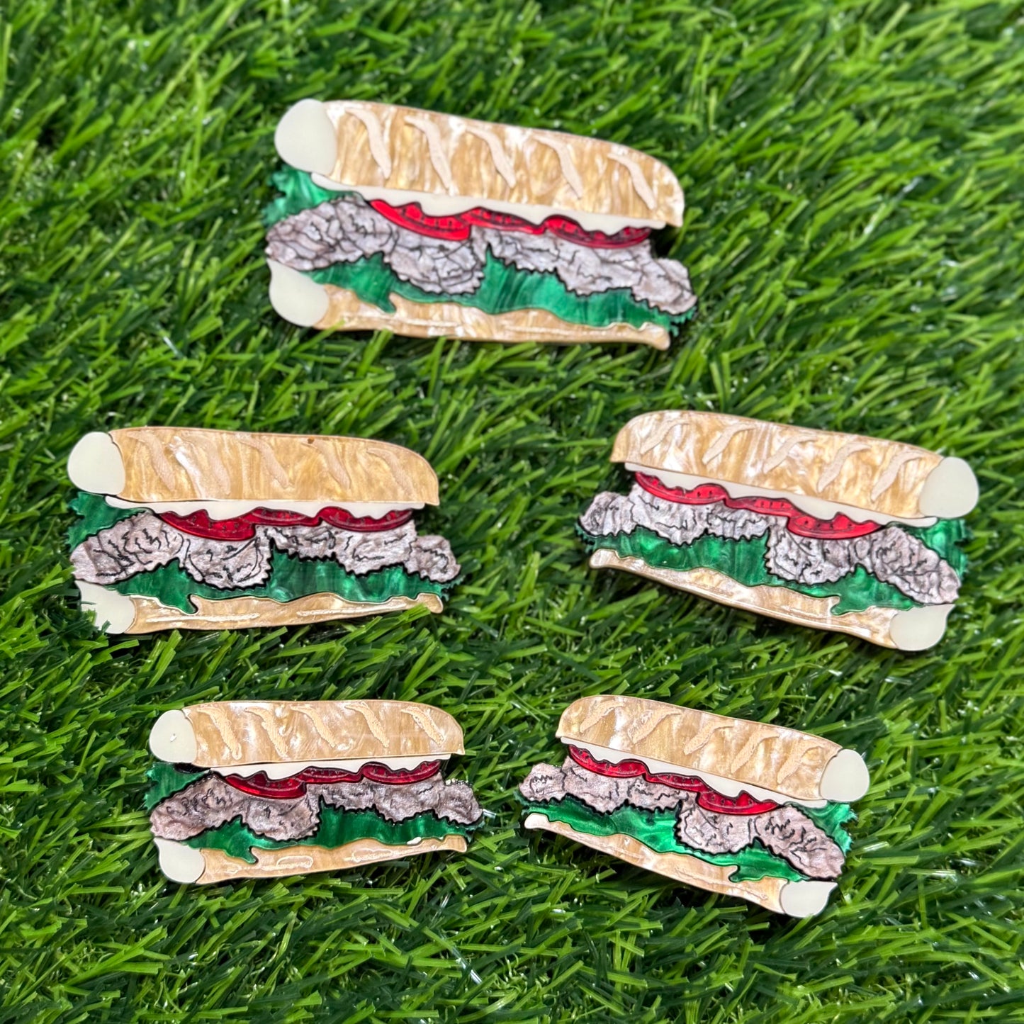 Roast Beef Poboy Pin