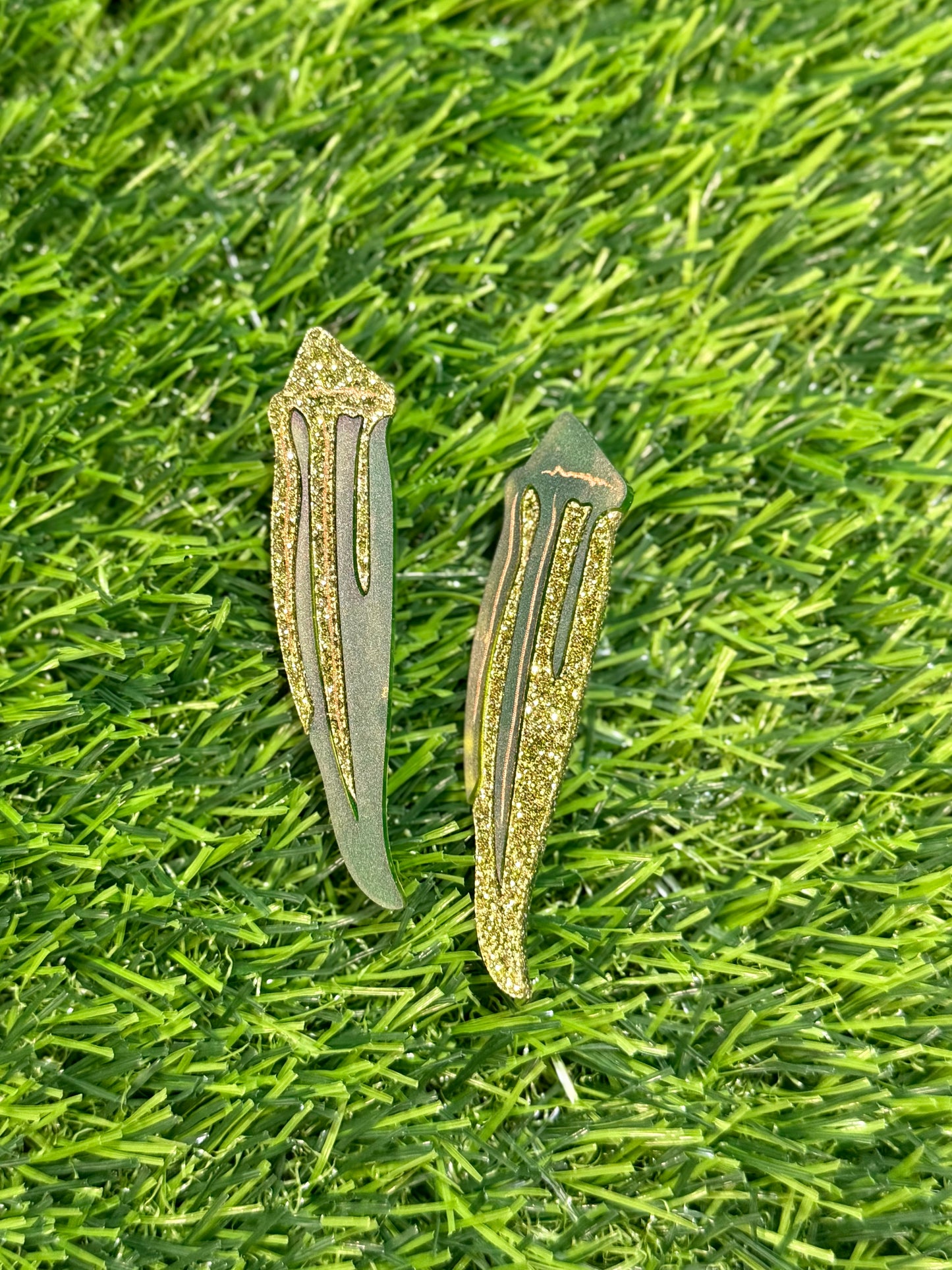 Okra Pins