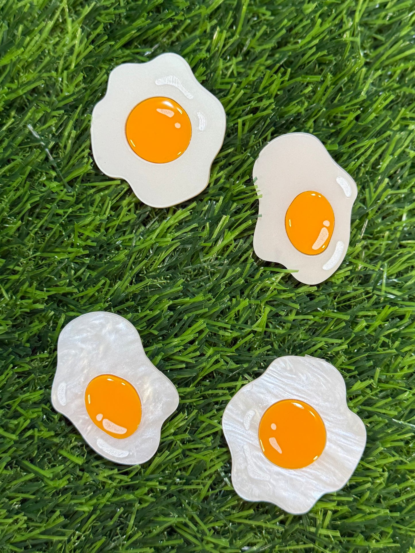 Sunny Side Up Egg Pins