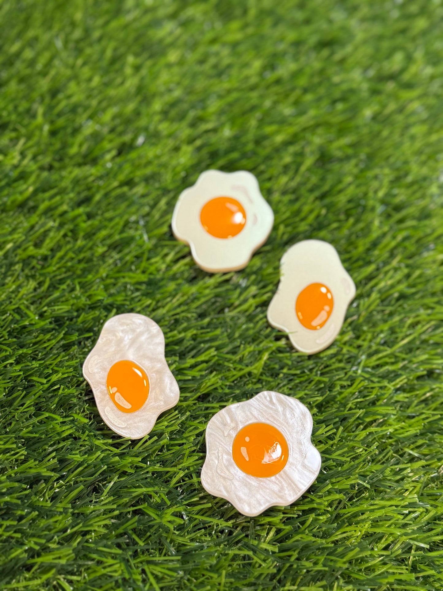 Sunny Side Up Egg Pins