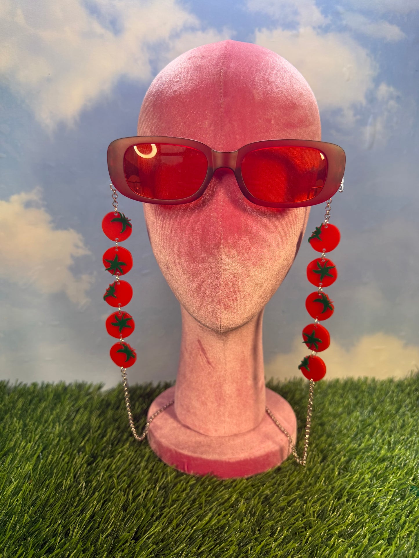 Tomato Sunglasses Chain