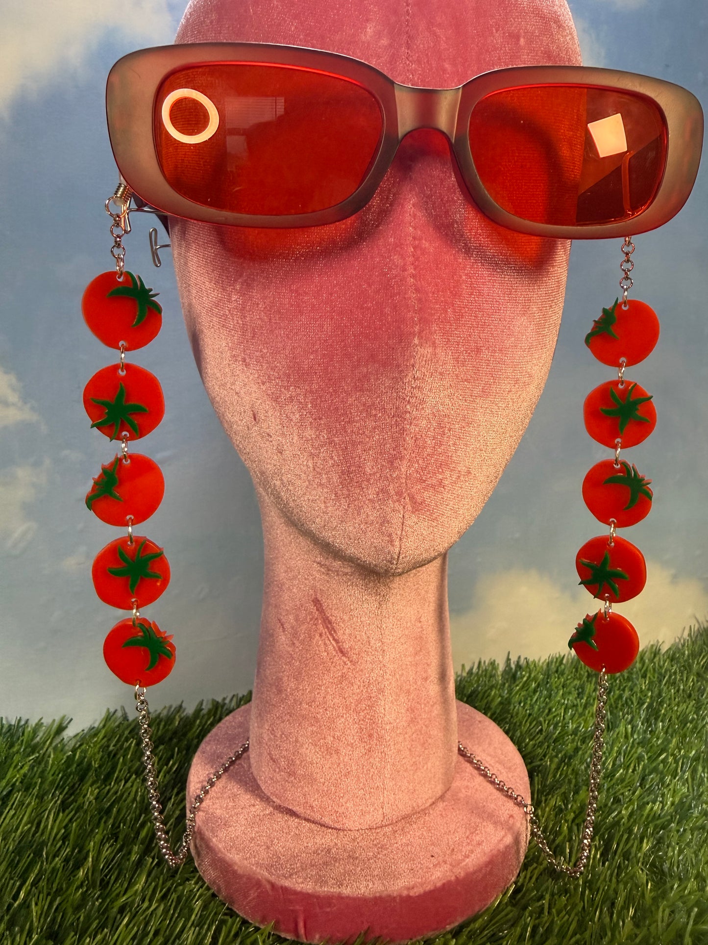 Tomato Sunglasses Chain