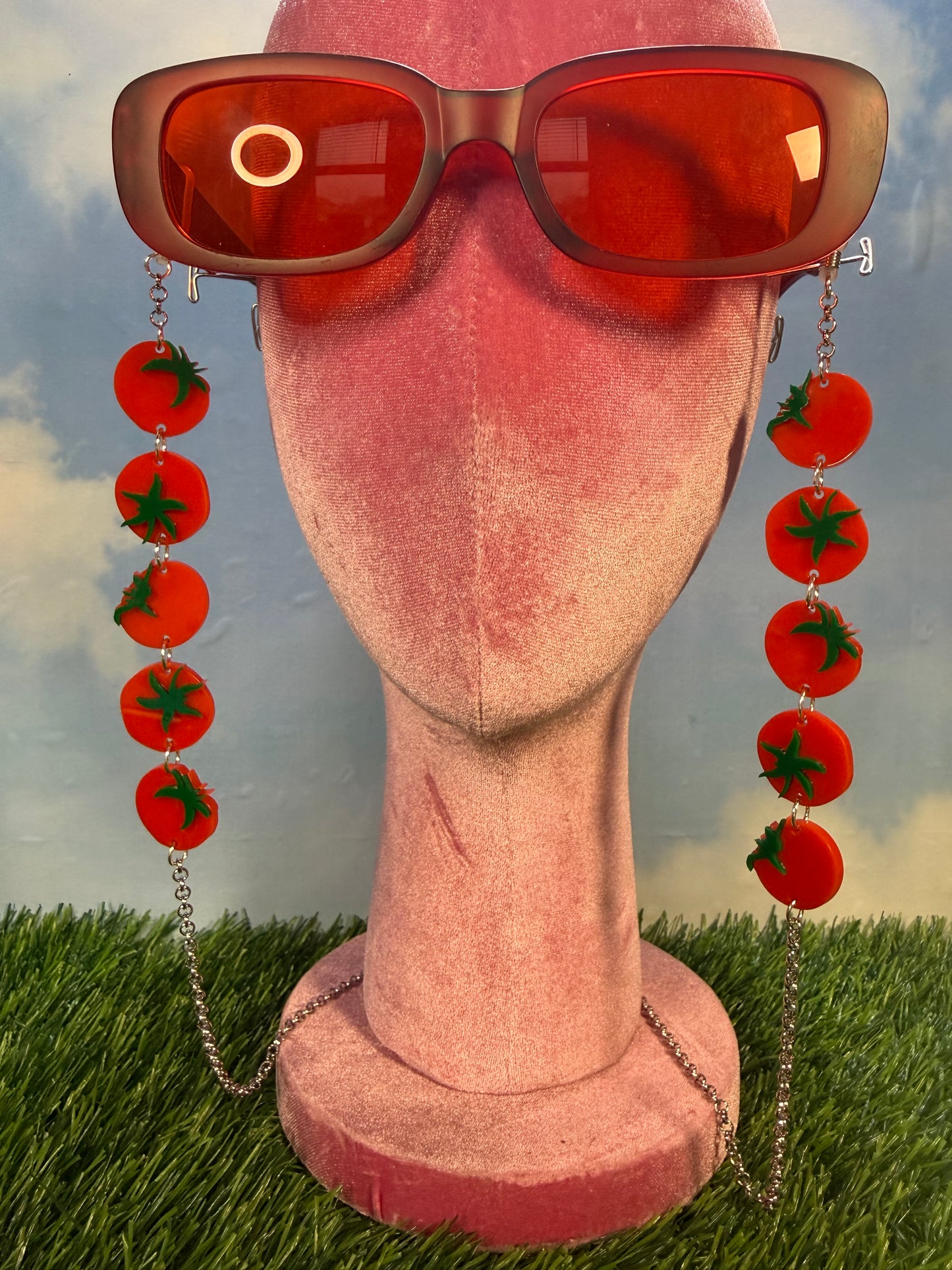 Tomato Sunglasses Chain