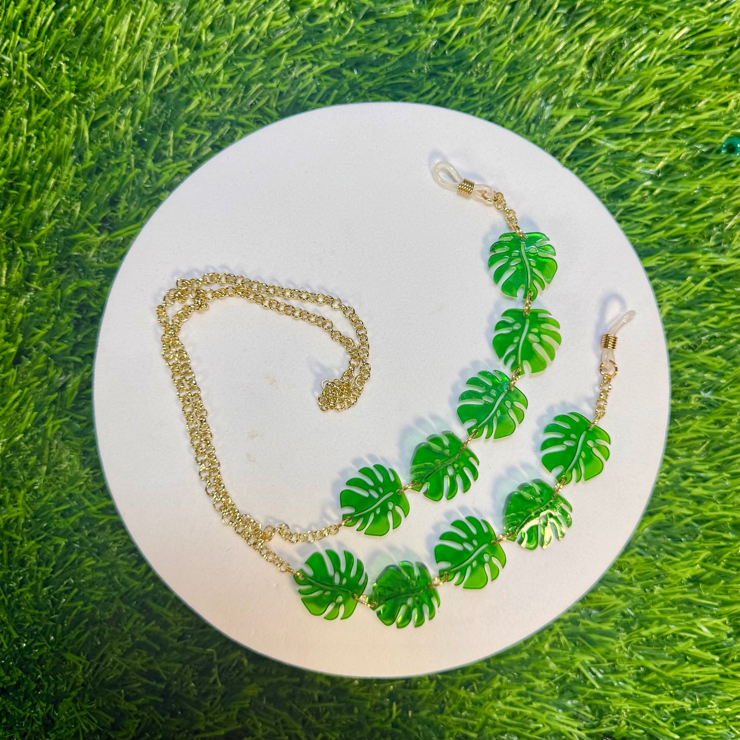 Monstera Sunglasses Chain