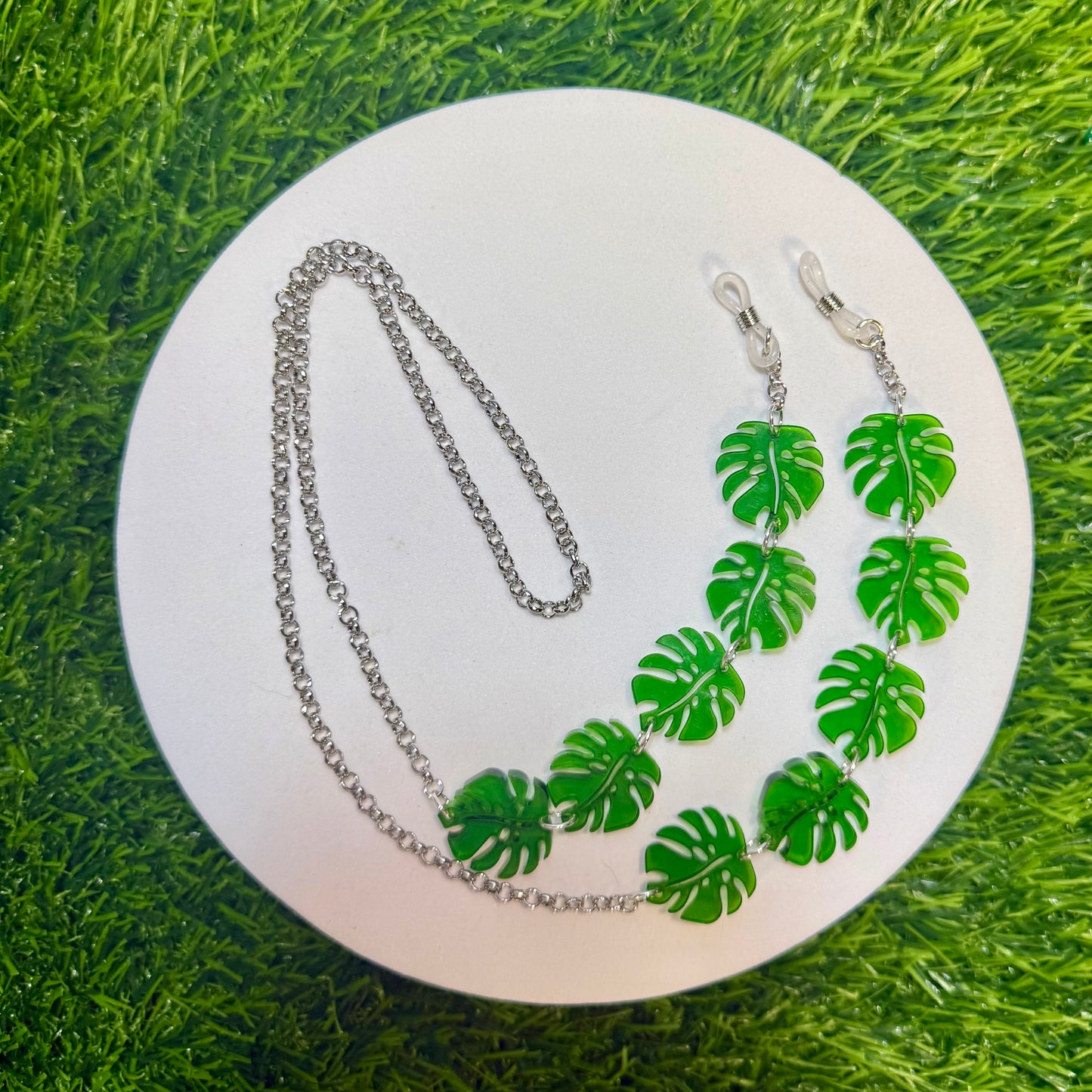 Monstera Sunglasses Chain