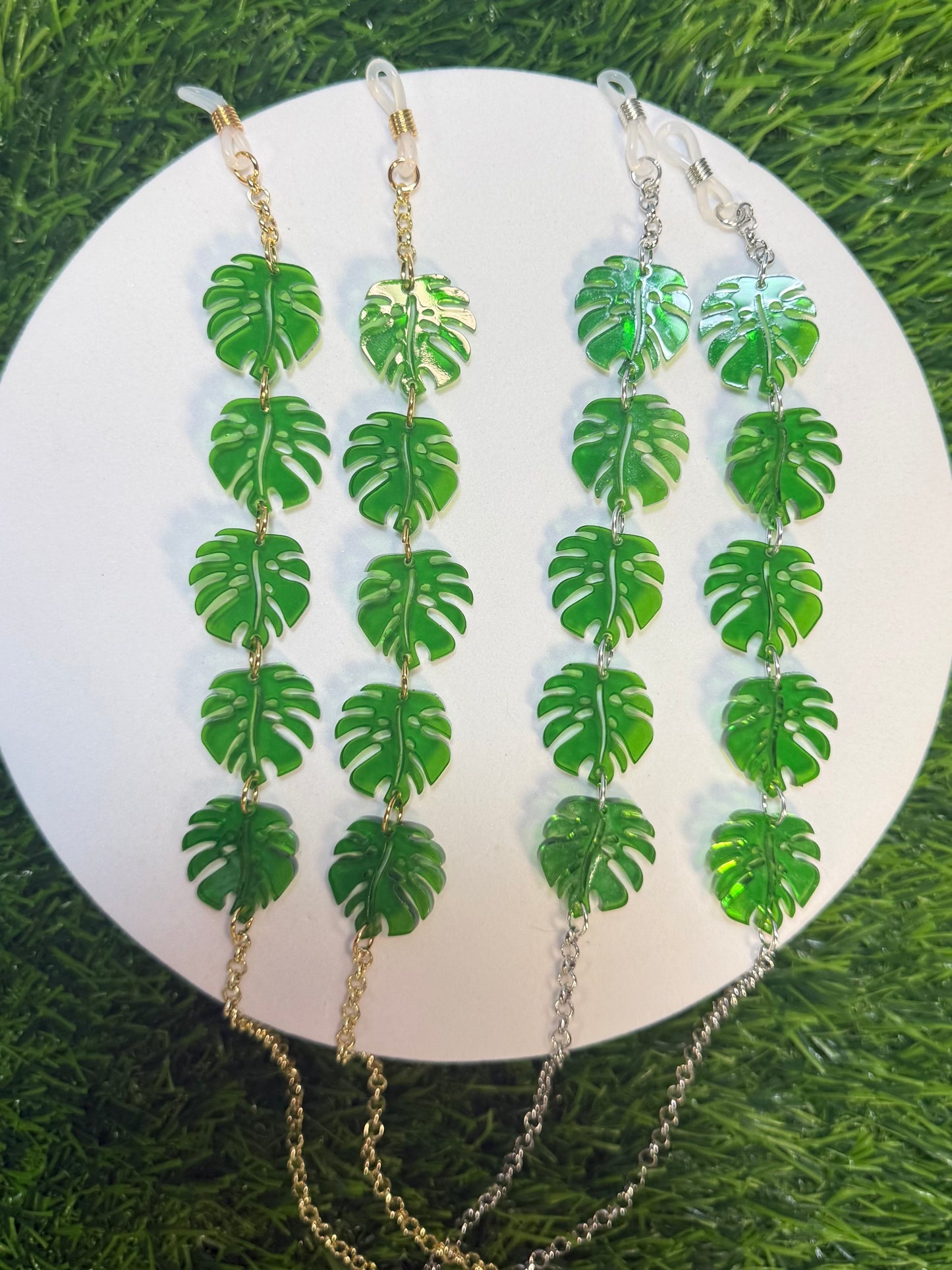 Monstera Sunglasses Chain