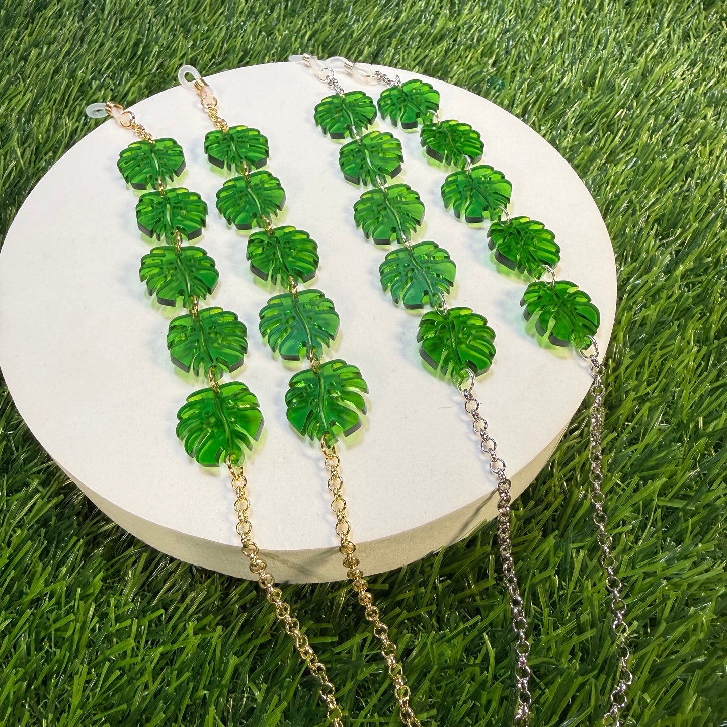 Monstera Sunglasses Chain