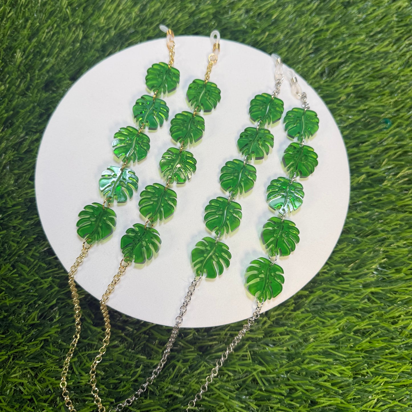 Monstera Sunglasses Chain