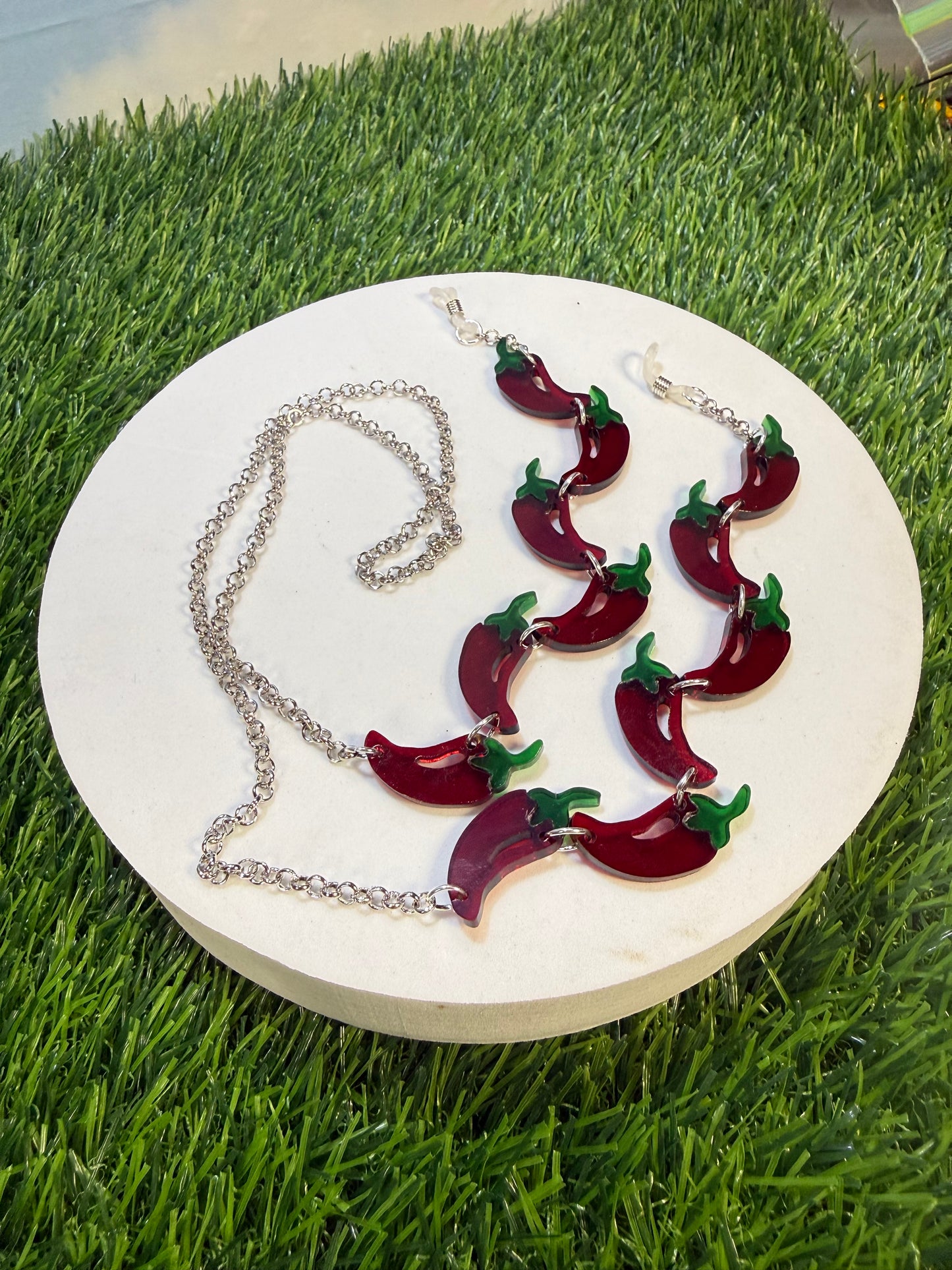 Chili Pepper Sunglasses Chain