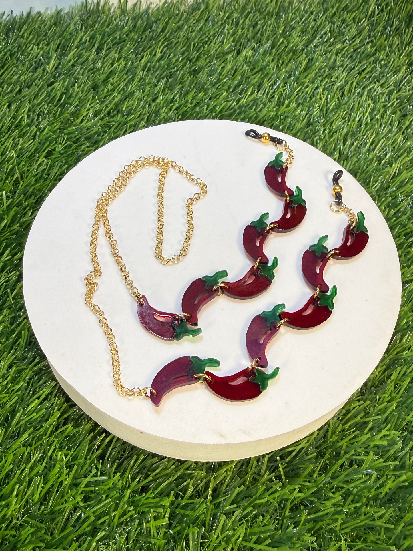 Chili Pepper Sunglasses Chain
