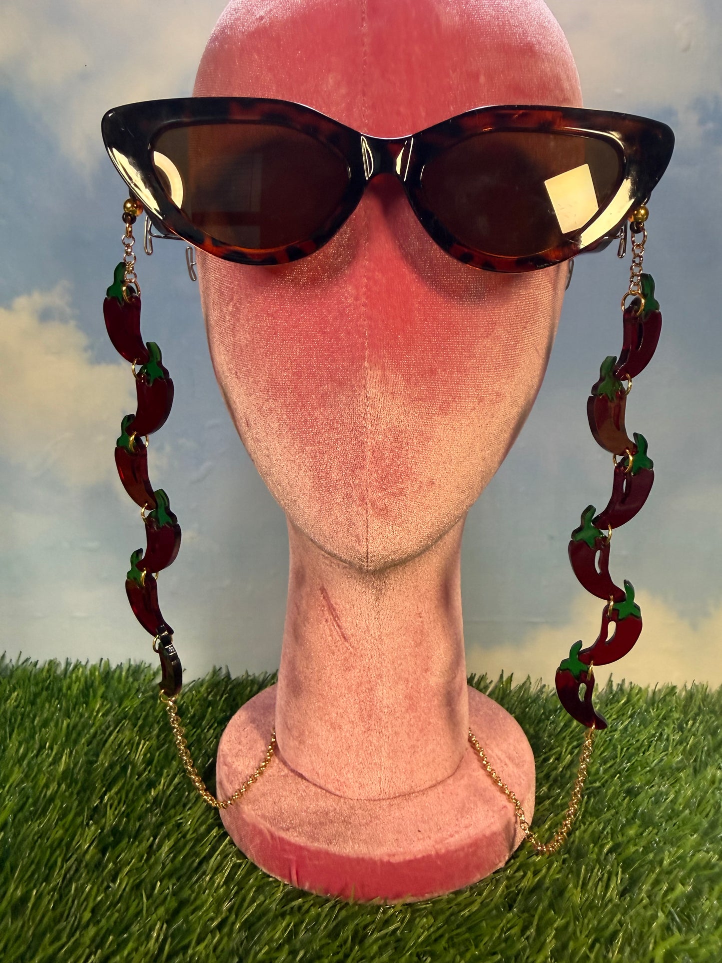 Chili Pepper Sunglasses Chain