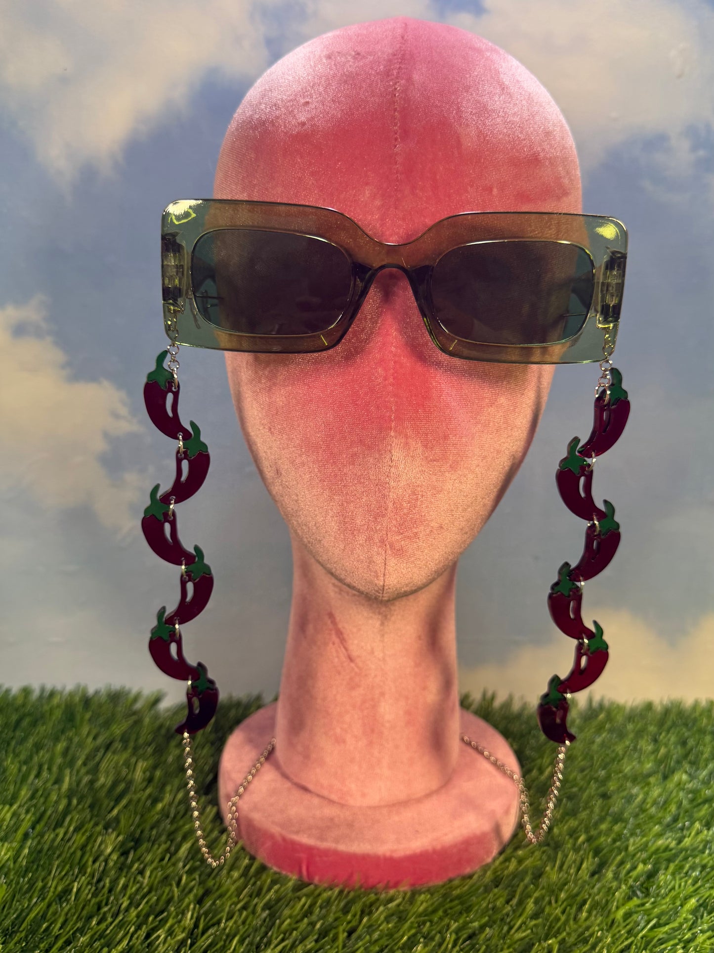Chili Pepper Sunglasses Chain