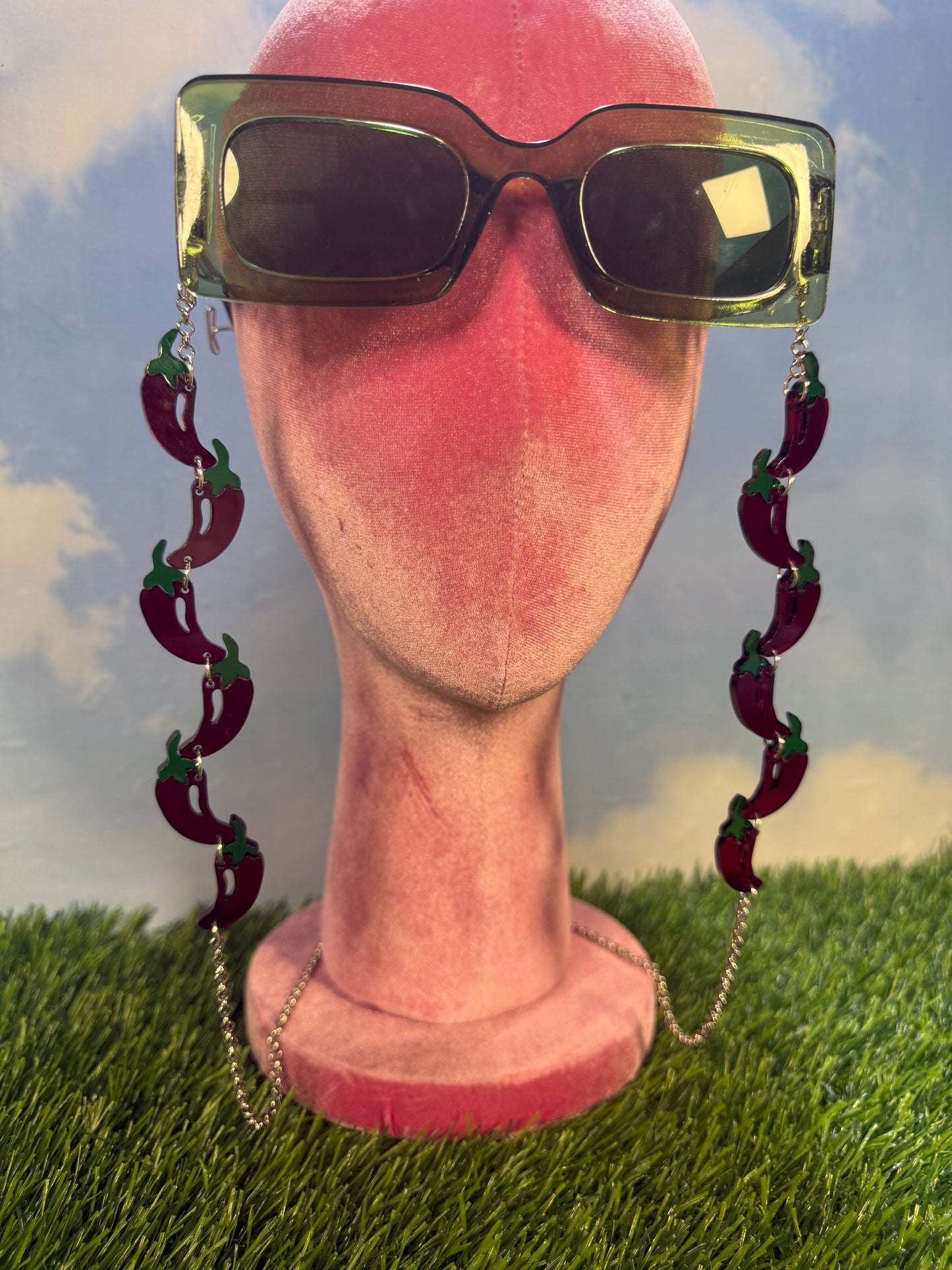 Chili Pepper Sunglasses Chain