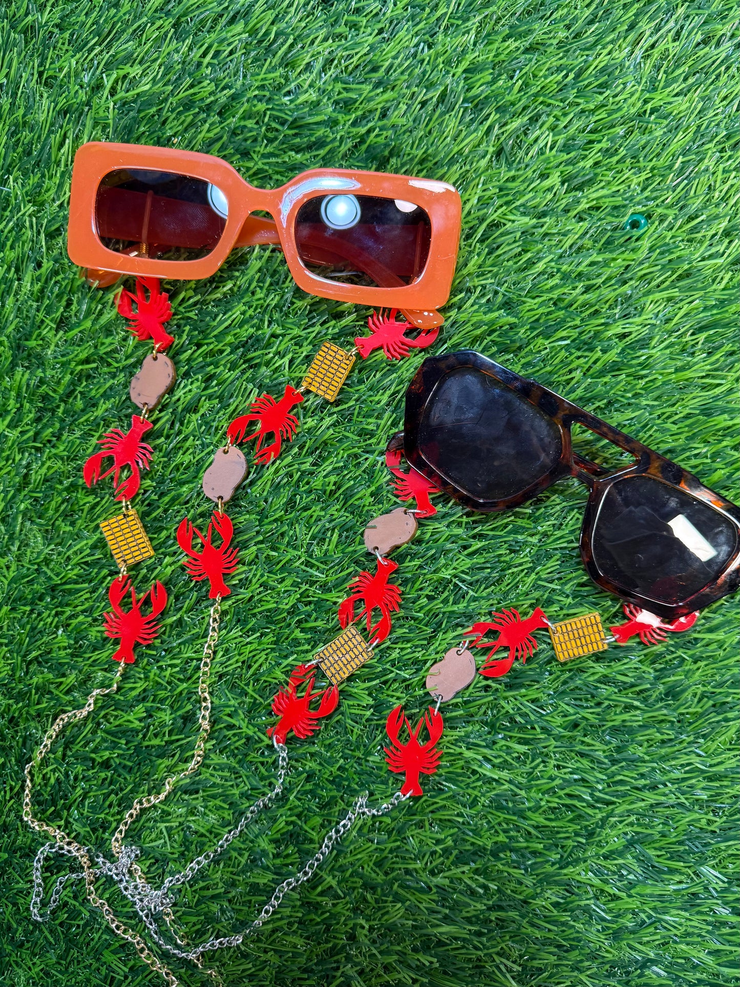 Crawfish Boil Sunglasses Chain