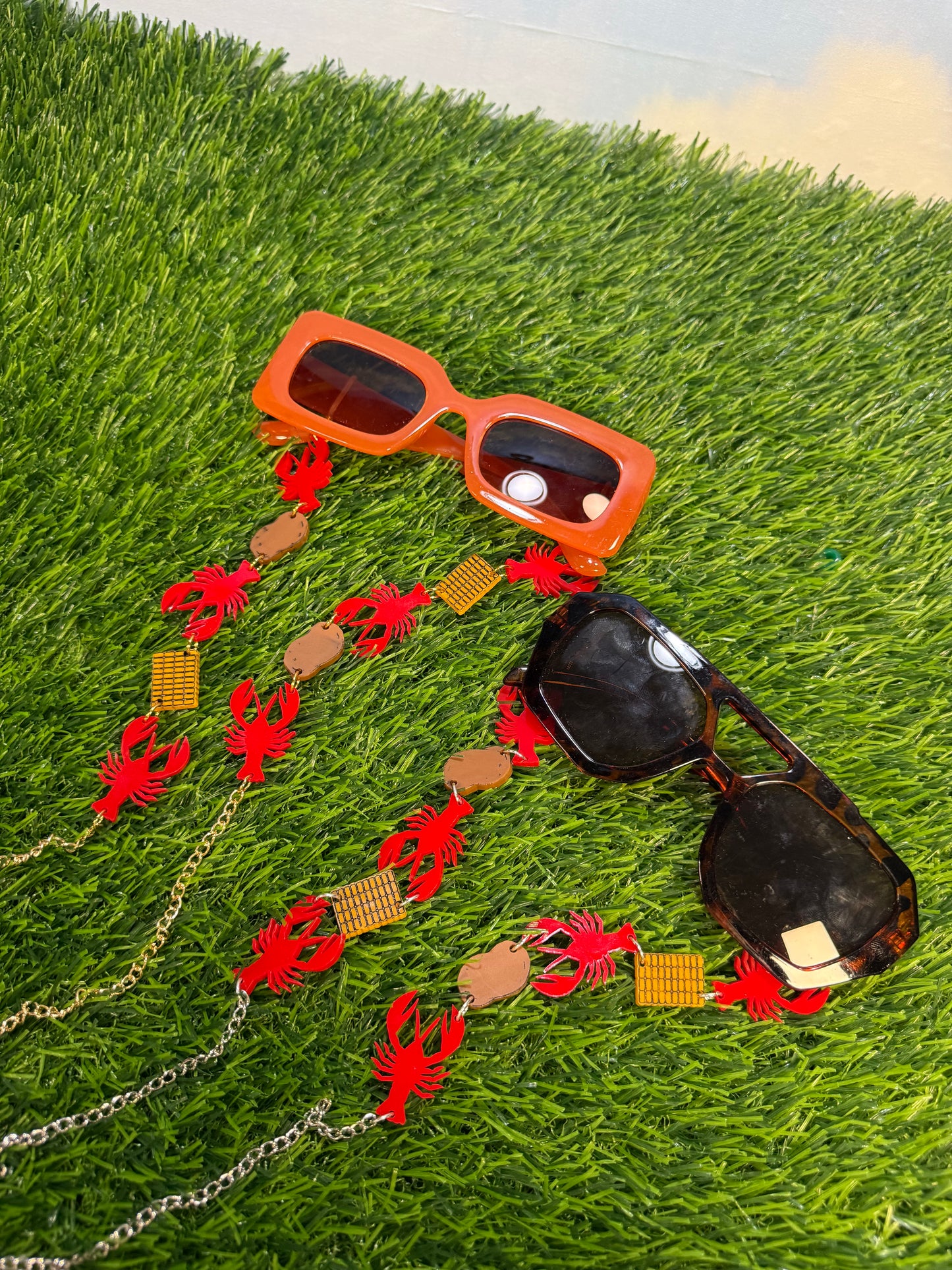 Crawfish Boil Sunglasses Chain