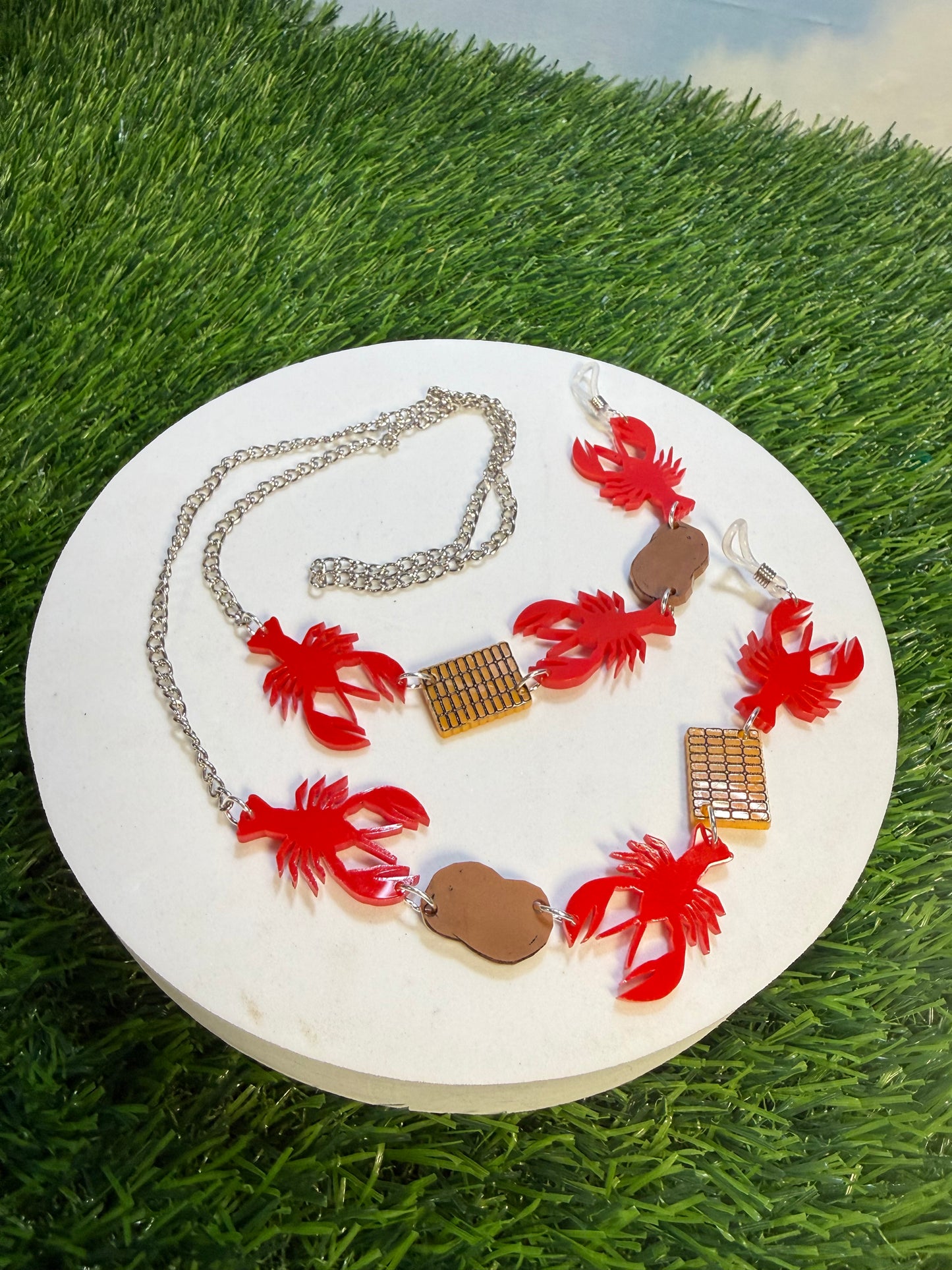 Crawfish Boil Sunglasses Chain