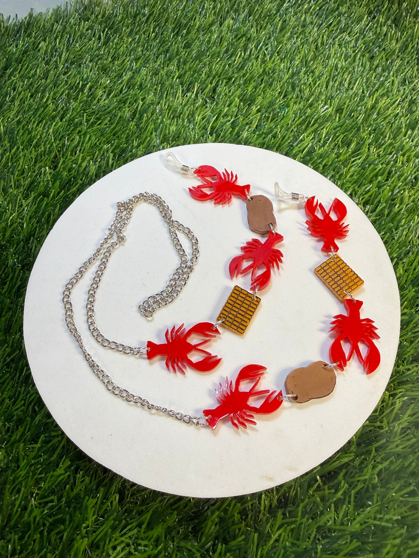 Crawfish Boil Sunglasses Chain