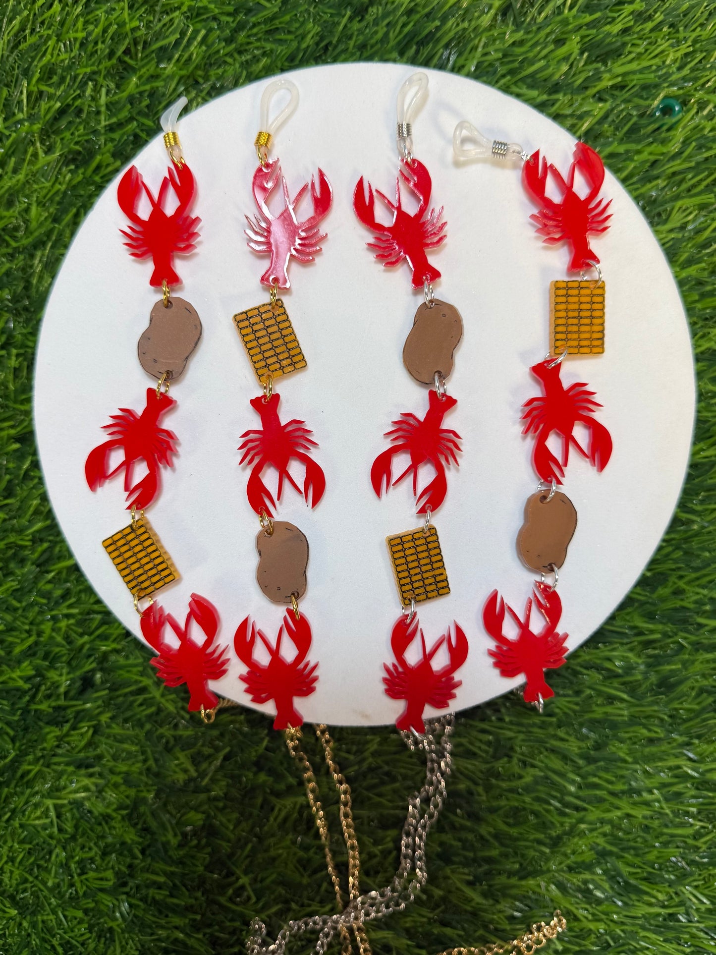 Crawfish Boil Sunglasses Chain