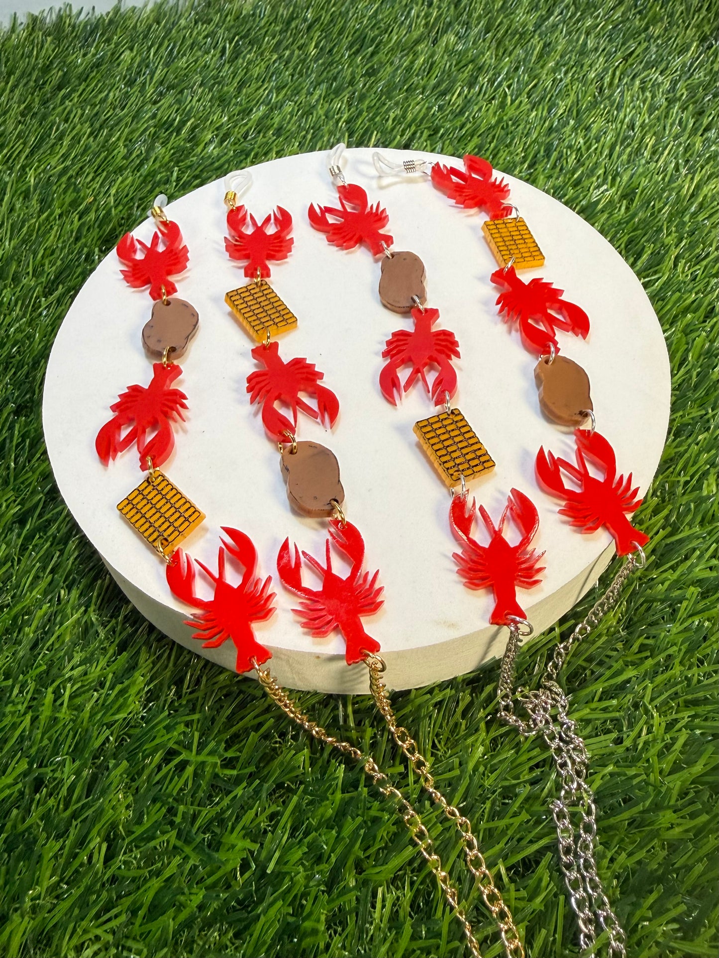 Crawfish Boil Sunglasses Chain