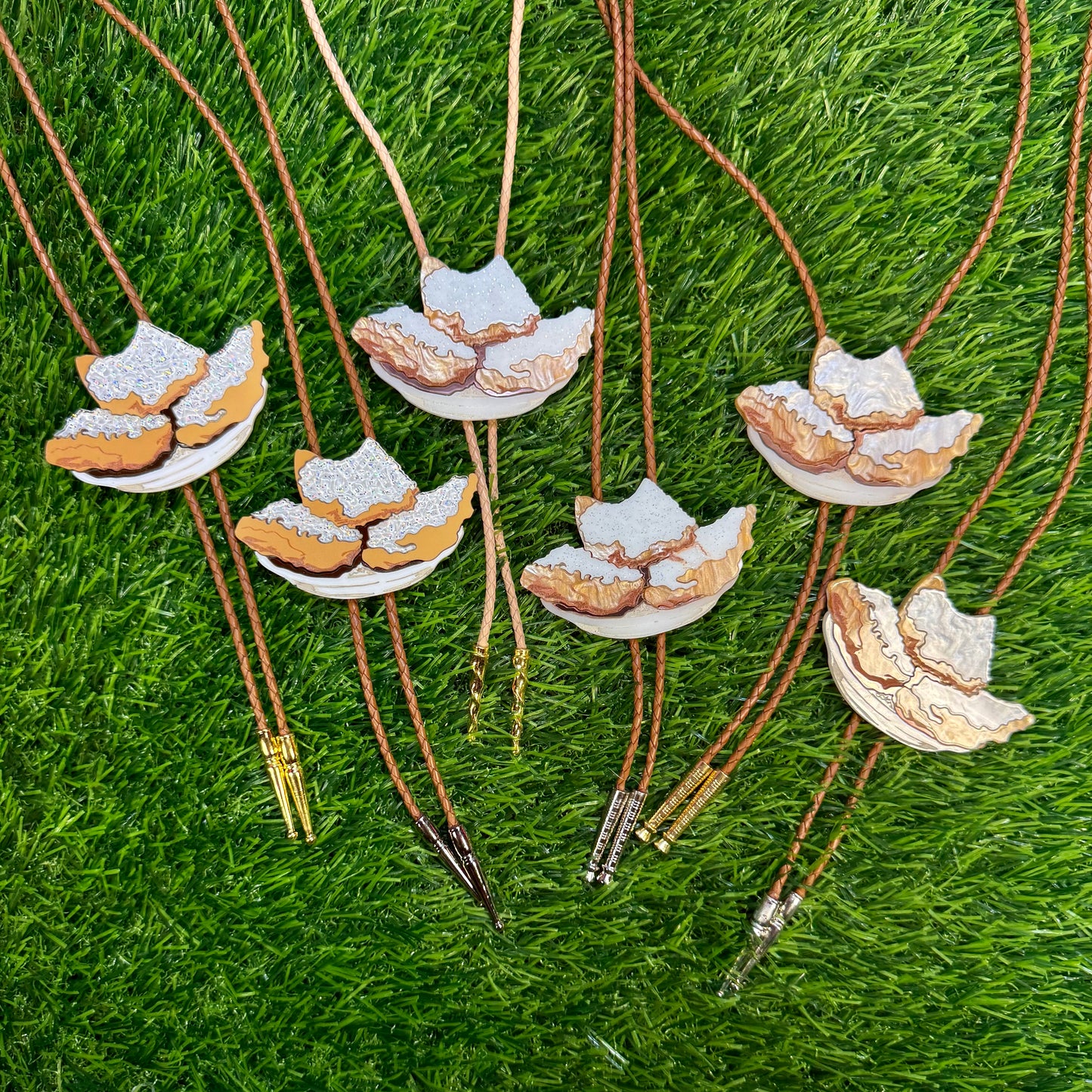 Order of Beignets Bolo Tie - No Beads