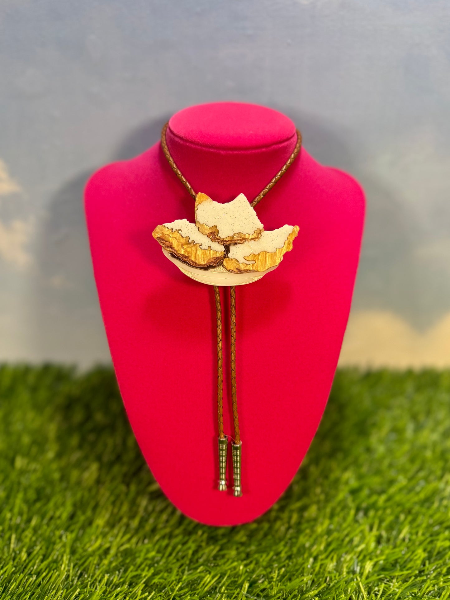 Order of Beignets Bolo Tie - No Beads