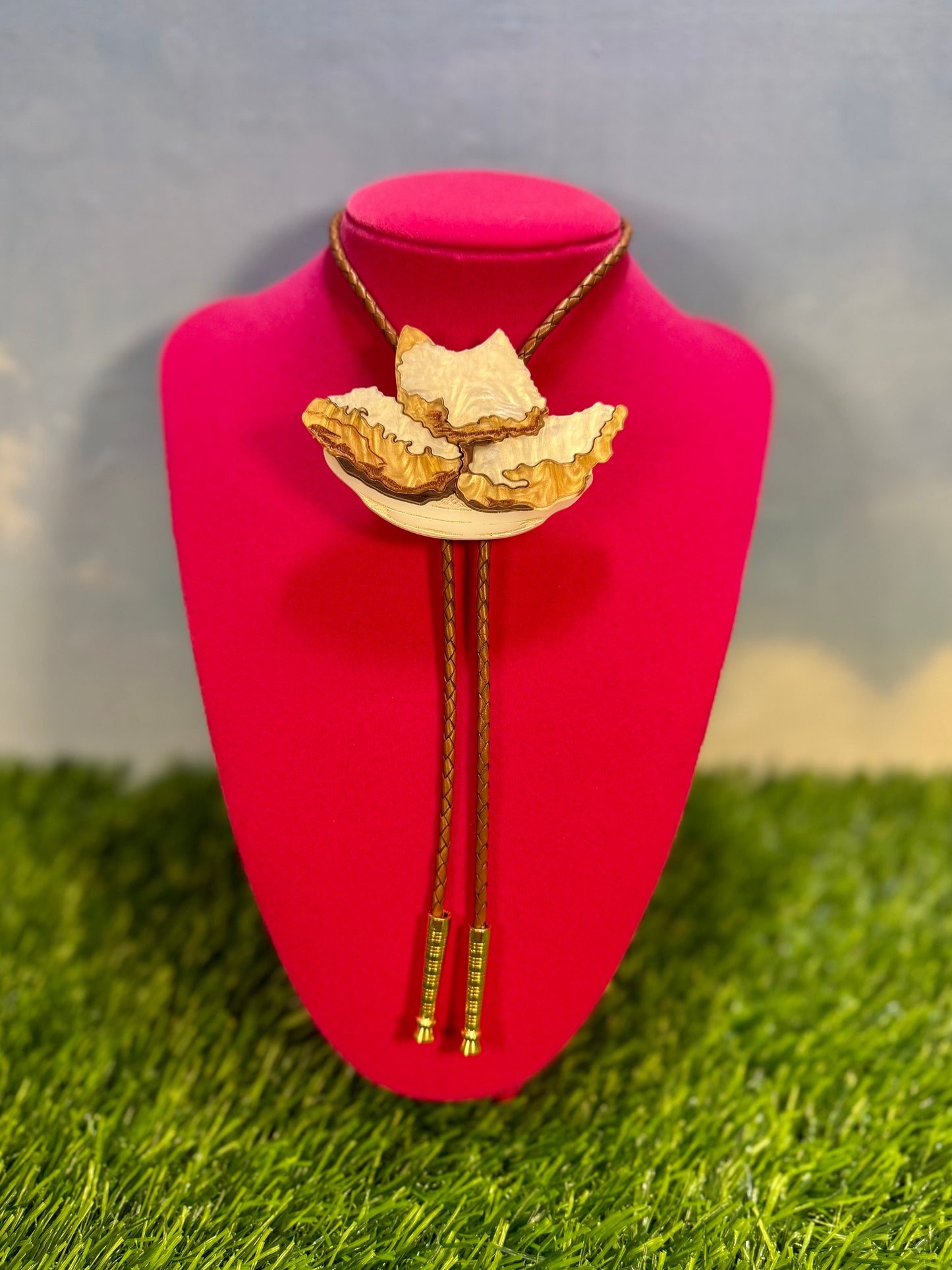 Order of Beignets Bolo Tie - No Beads