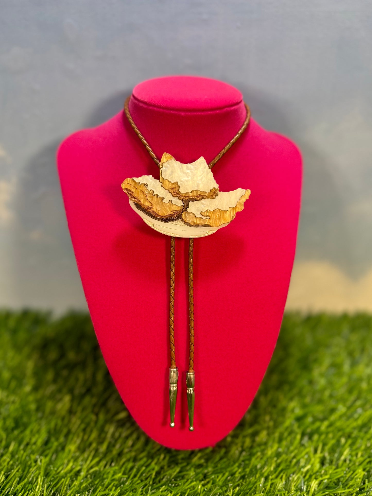 Order of Beignets Bolo Tie - No Beads