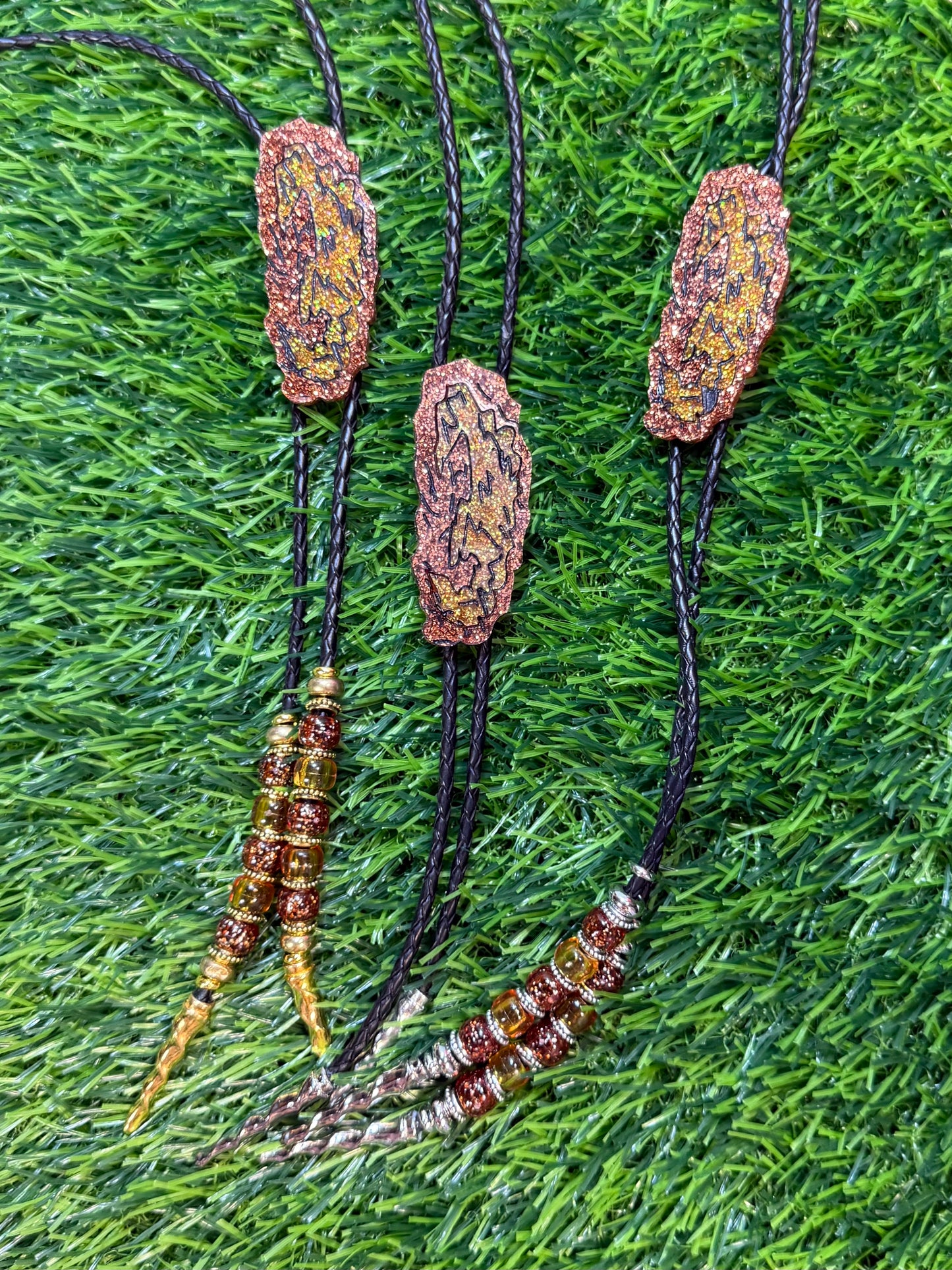 Chicken Wing Bolo Tie - Flat