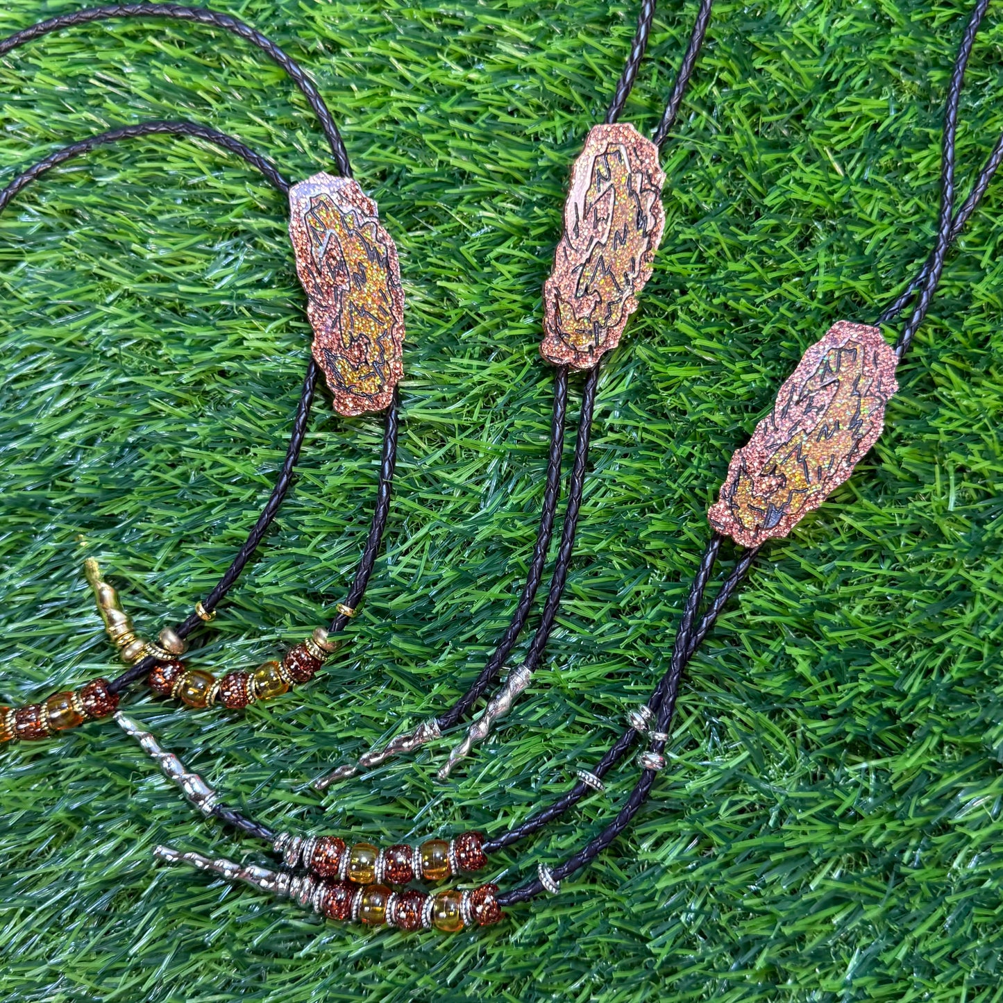 Chicken Wing Bolo Tie - Flat