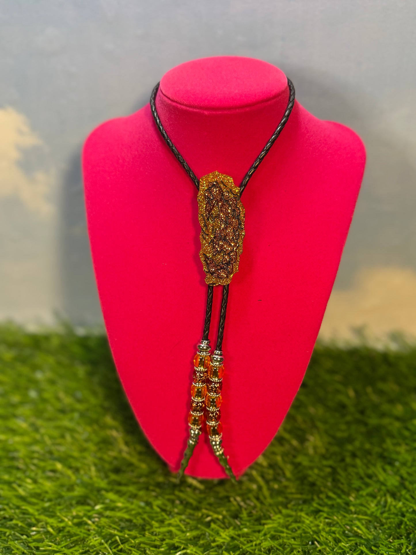 Chicken Wing Bolo Tie - Flat