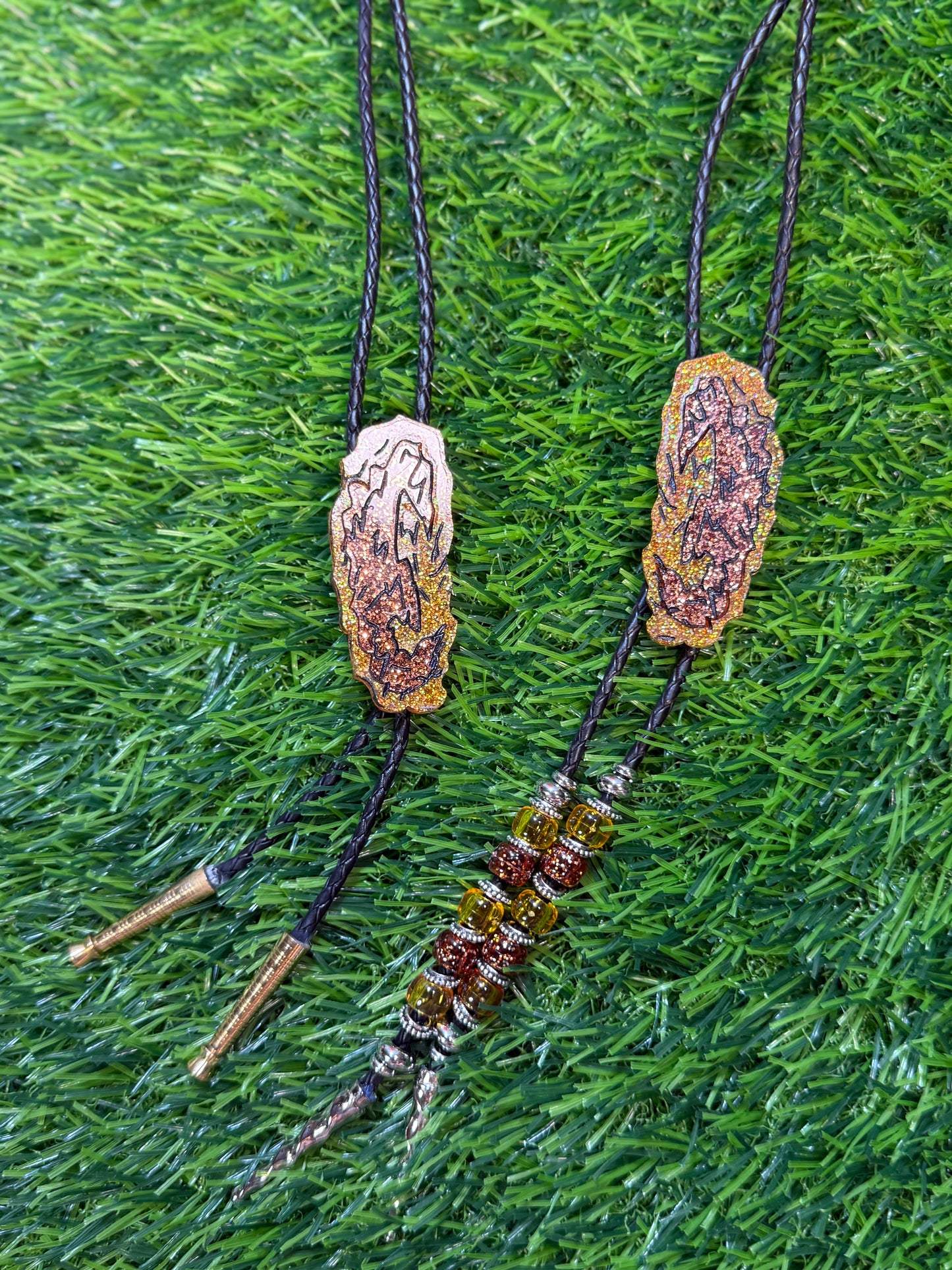 Chicken Wing Bolo Tie - Flat