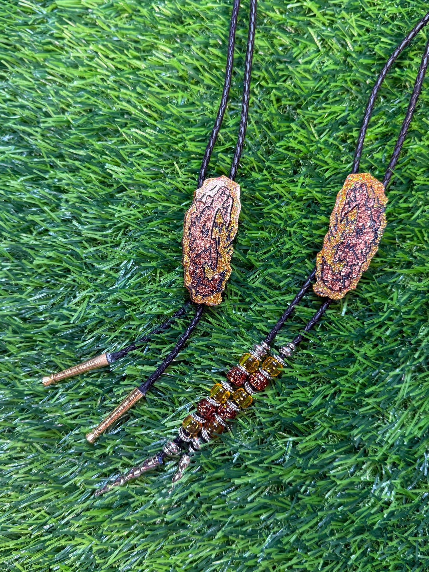 Chicken Wing Bolo Tie - Flat