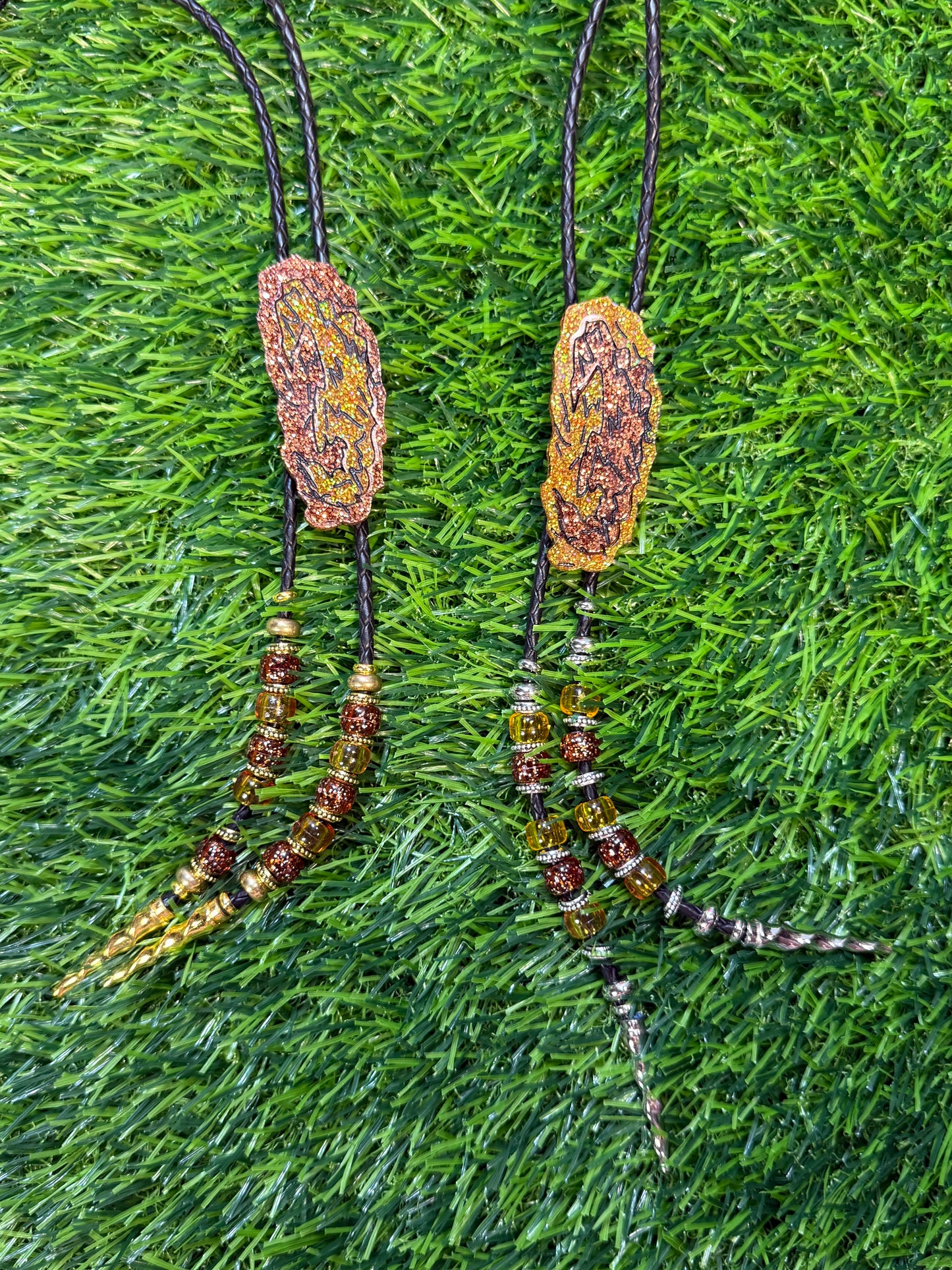 Chicken Wing Bolo Tie - Flat