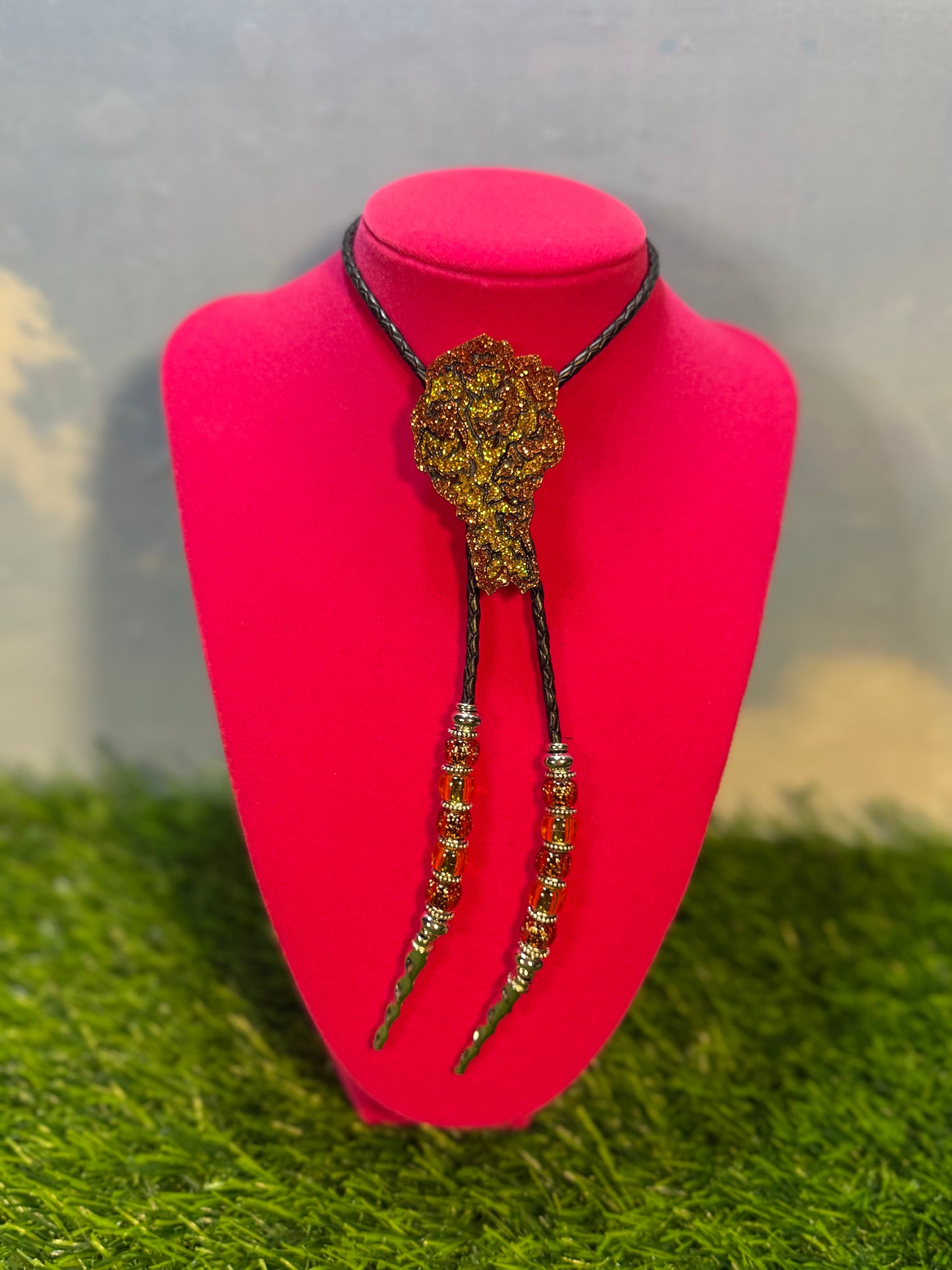 Chicken Wing Bolo Tie - Drum