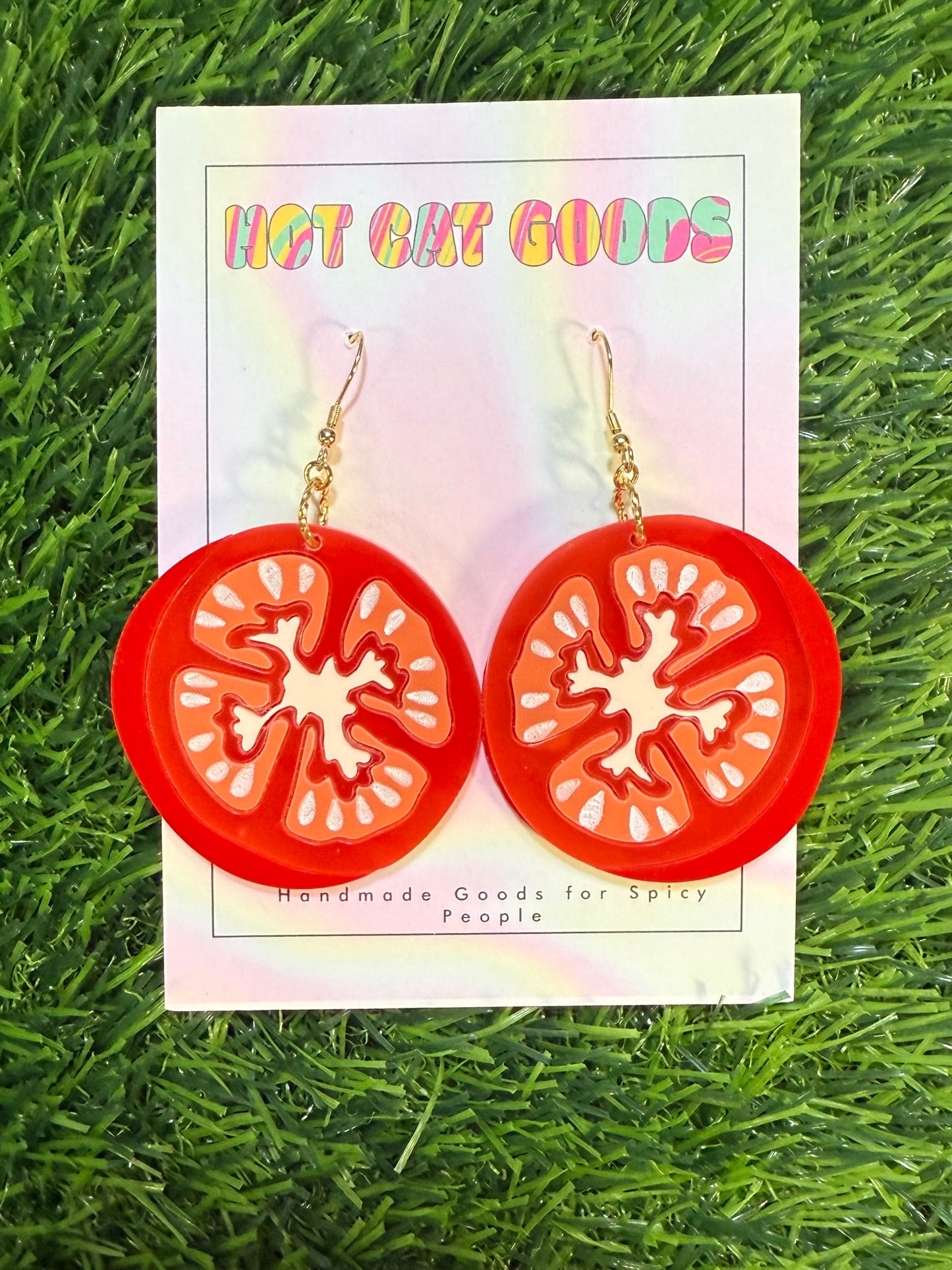 Tomato Earrings (Light Version)