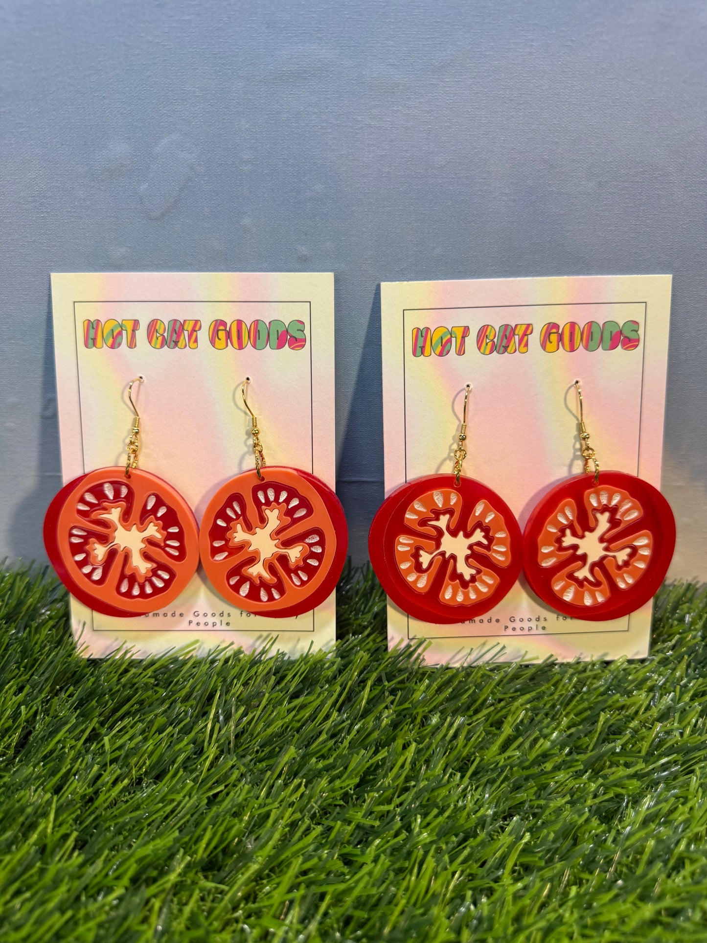Tomato Earrings (Light Version)