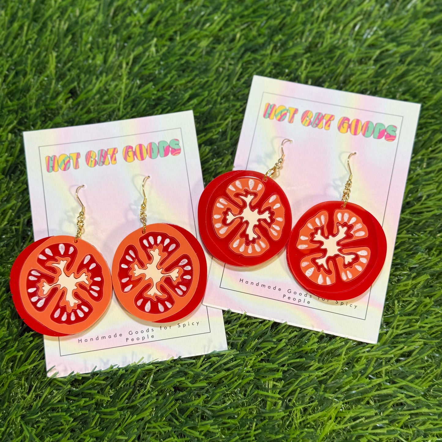 Tomato Earrings (Light Version)